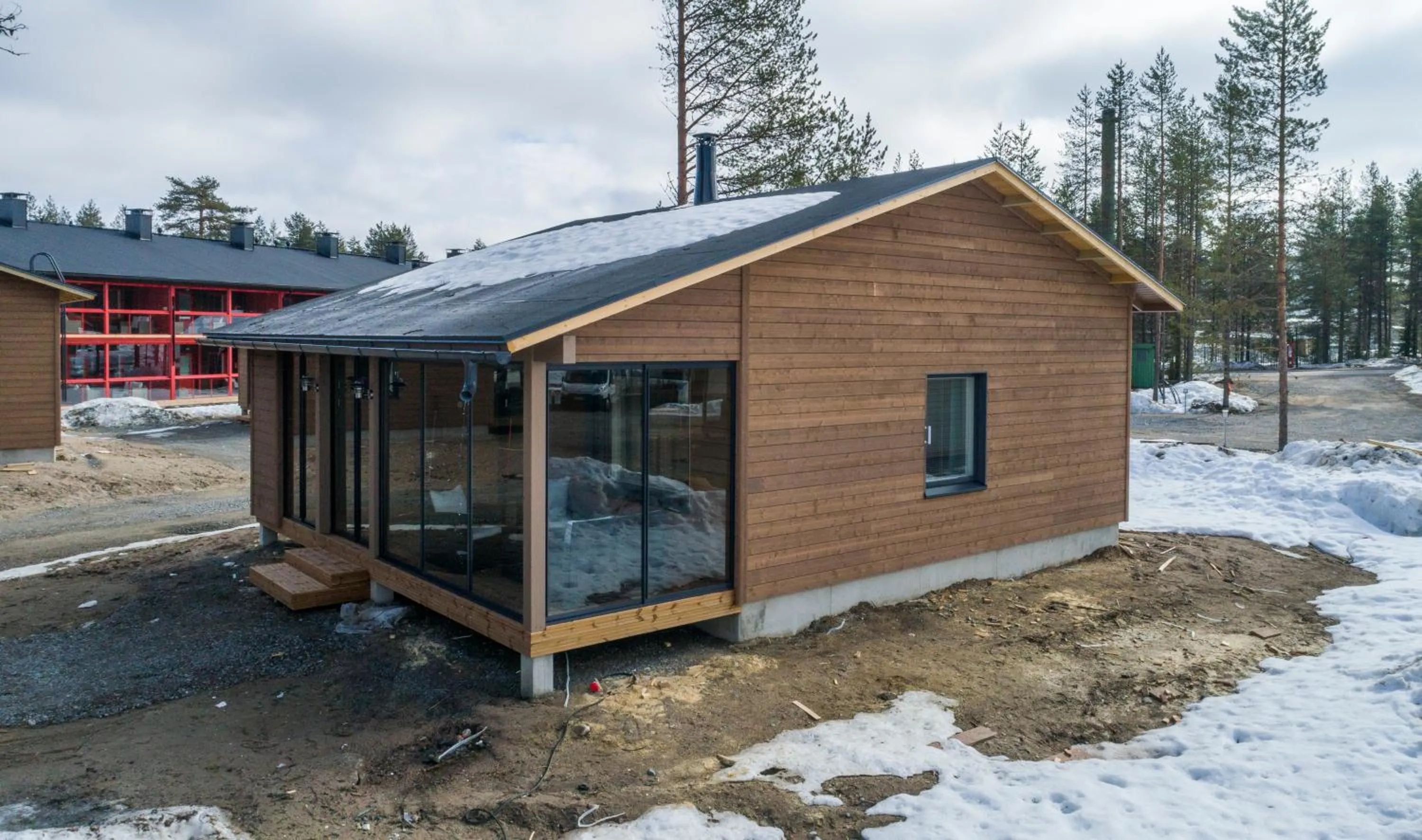 Property building in Holiday Club Kuusamon Tropiikki