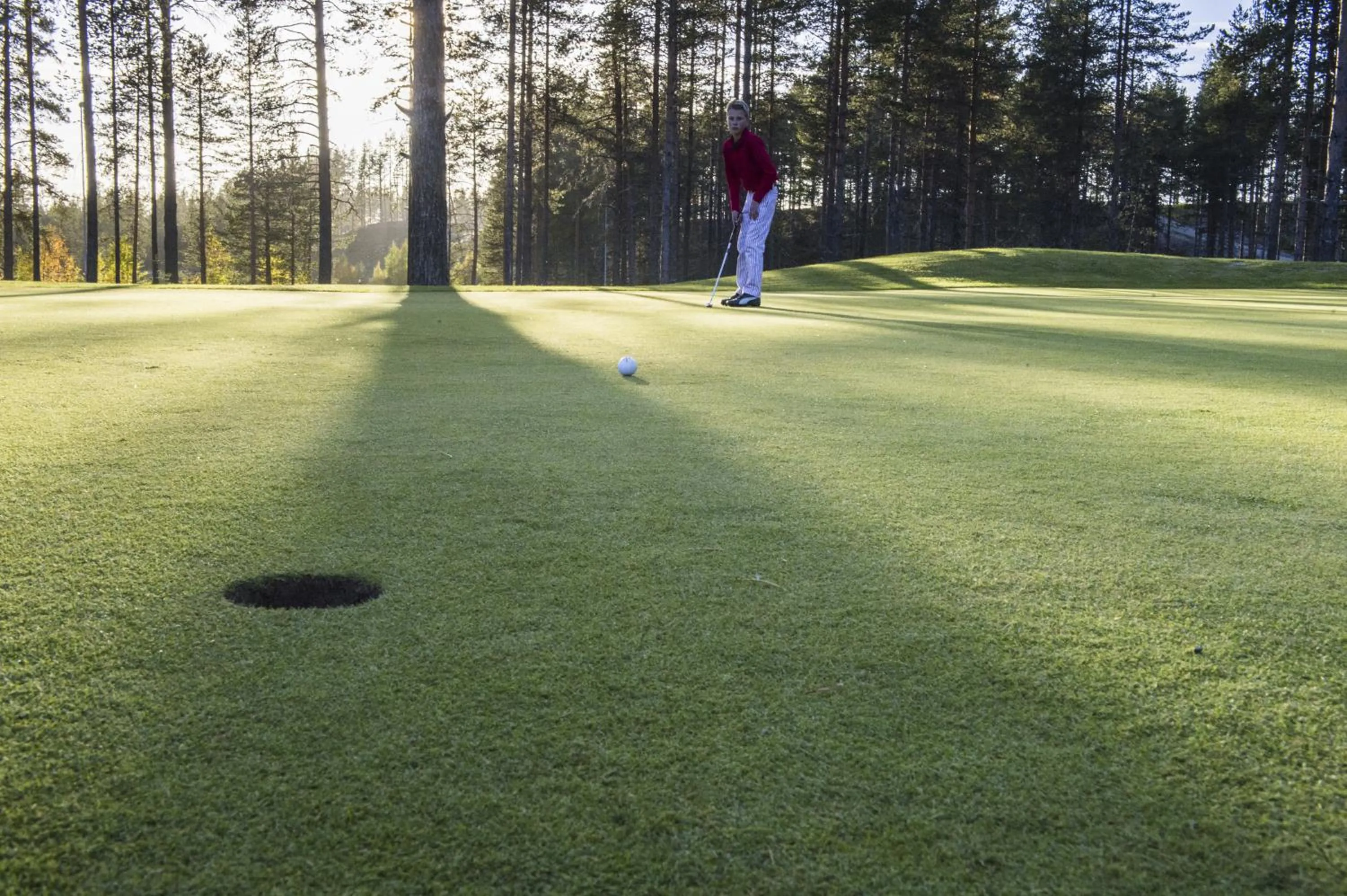 Golfcourse in Holiday Club Kuusamon Tropiikki
