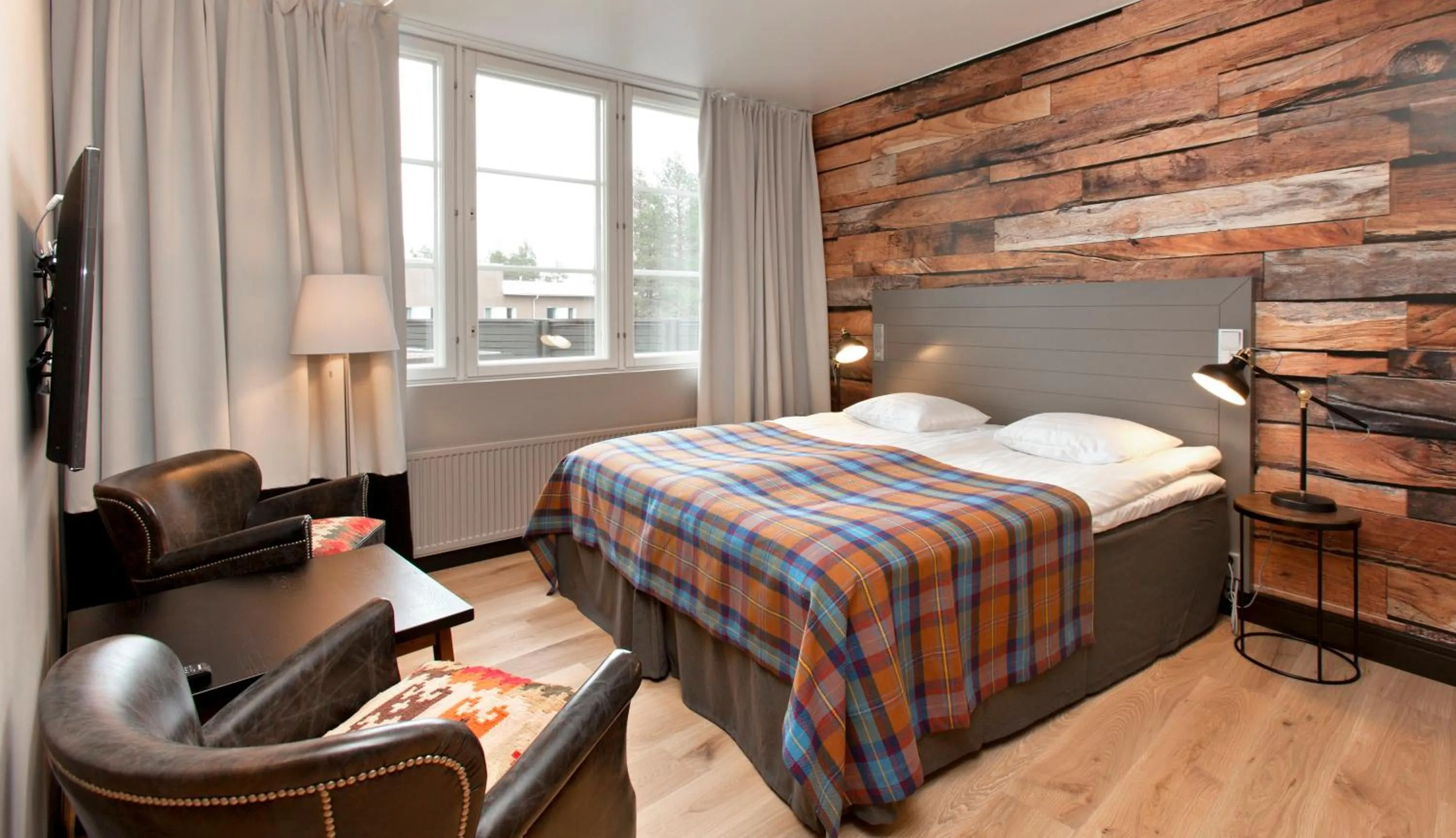 Bed in Holiday Club Kuusamon Tropiikki