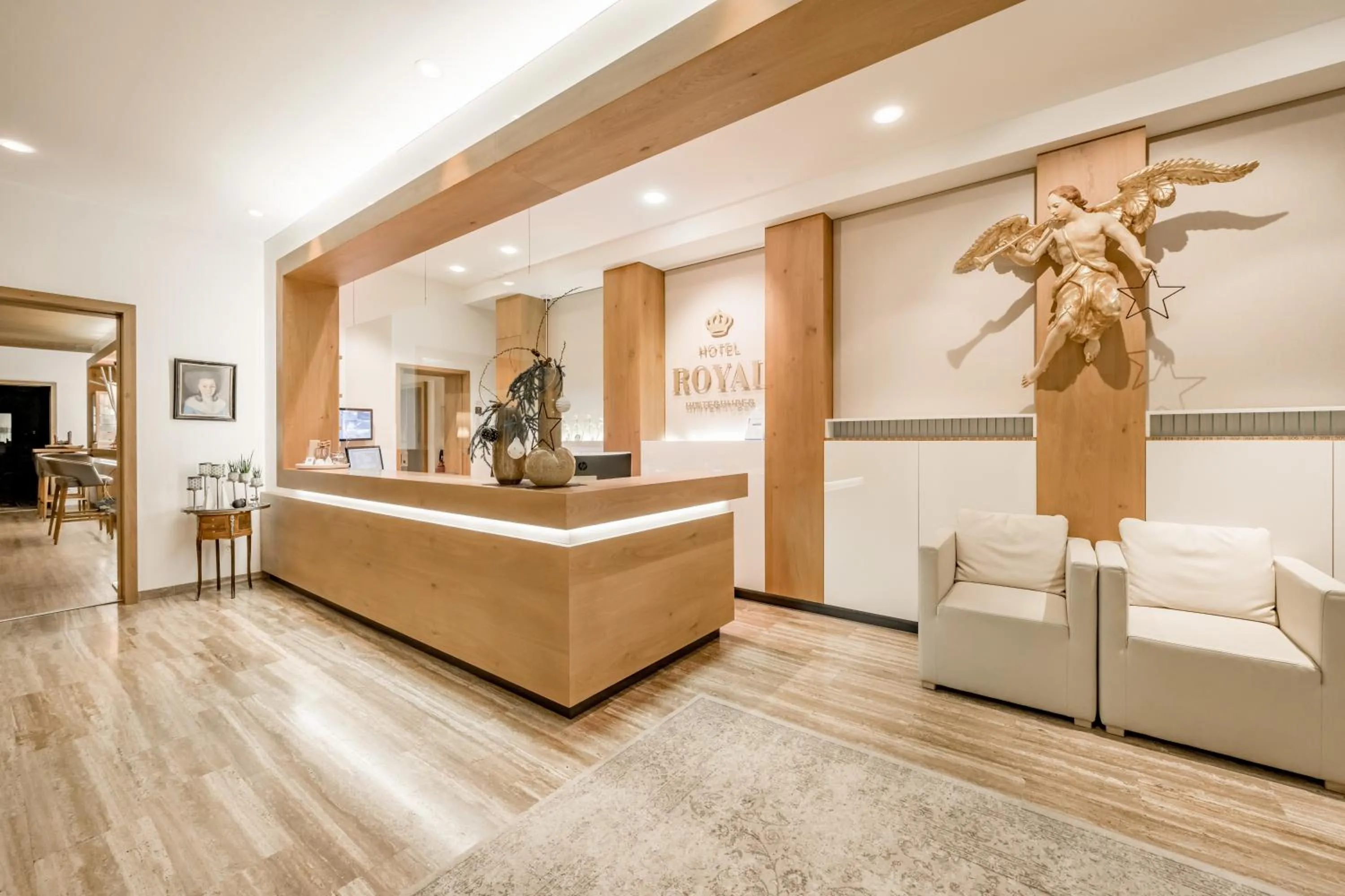 Lobby or reception in Royal Hotel Hinterhuber