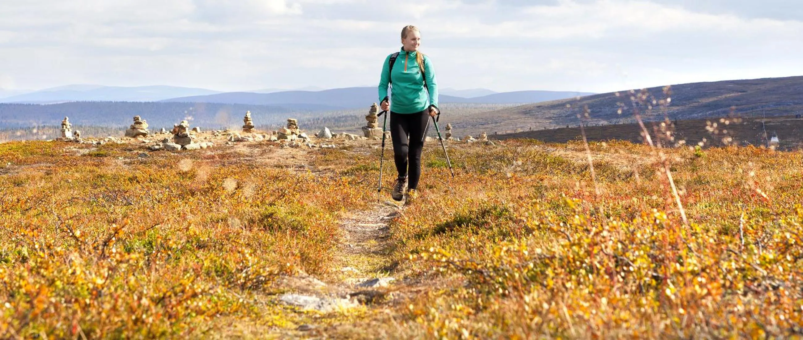 Hiking in Holiday Club Saariselkä