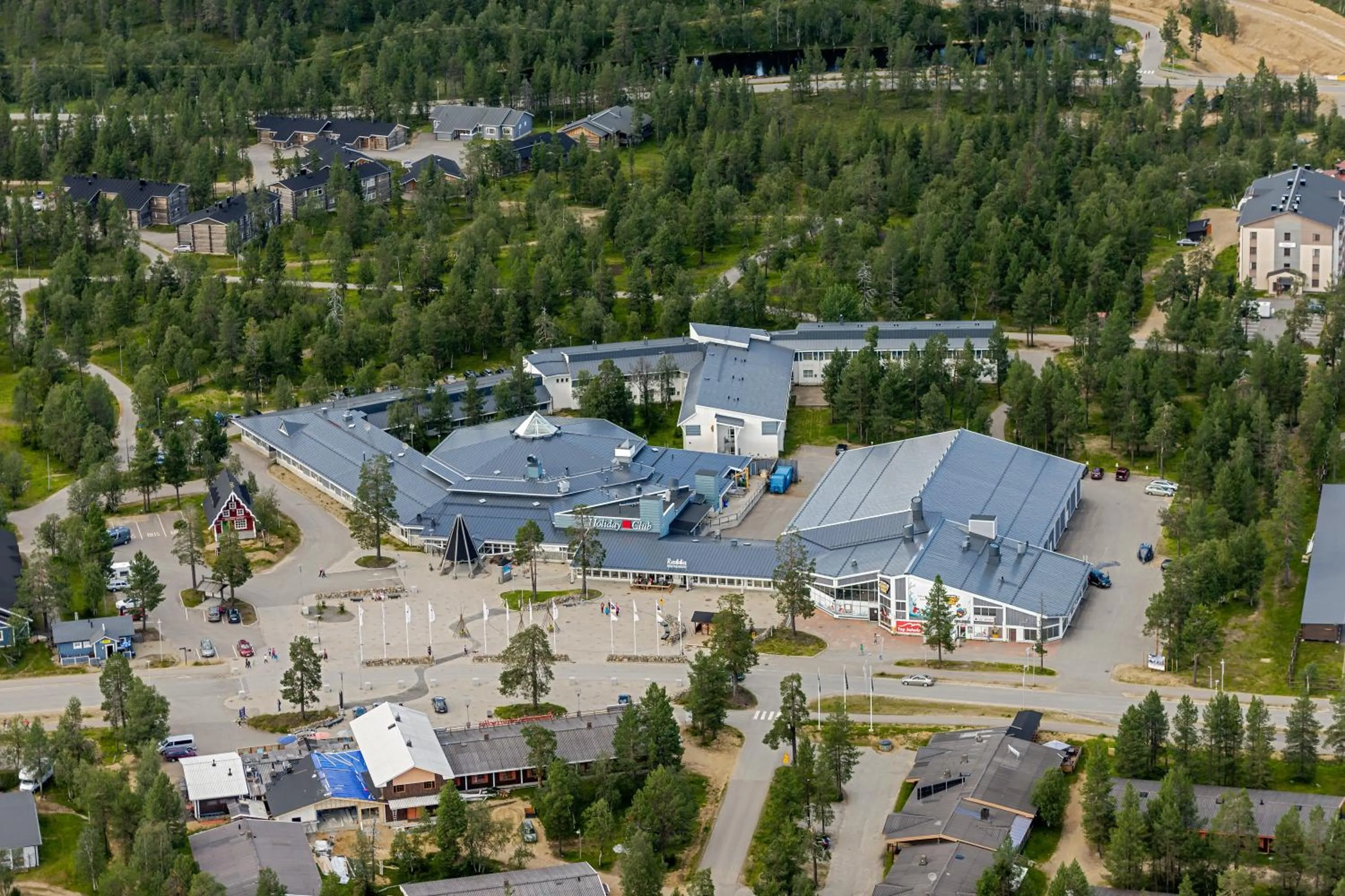 Property building in Holiday Club Saariselkä