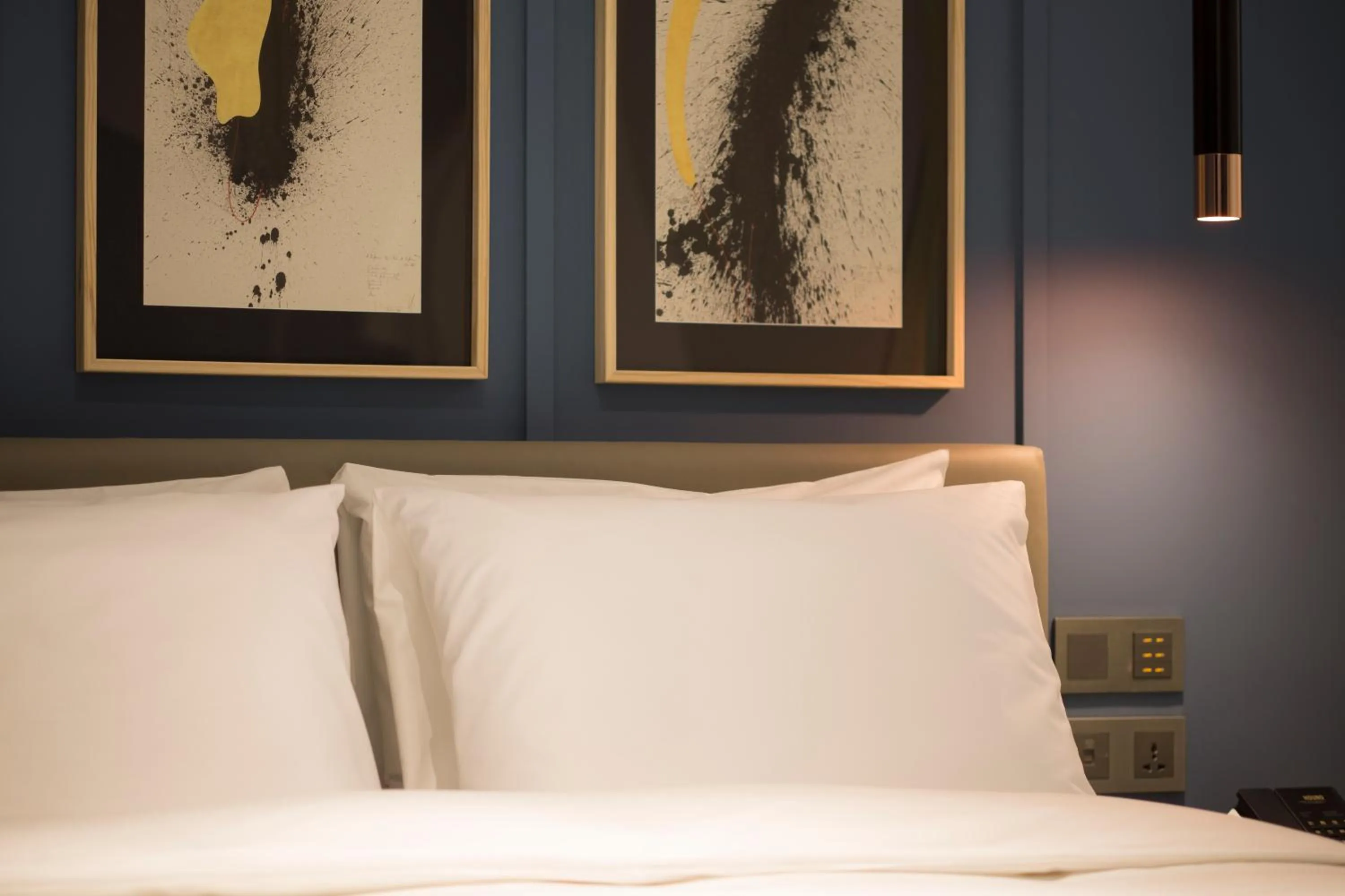 Bed in Nampo Hound Hotel Premier