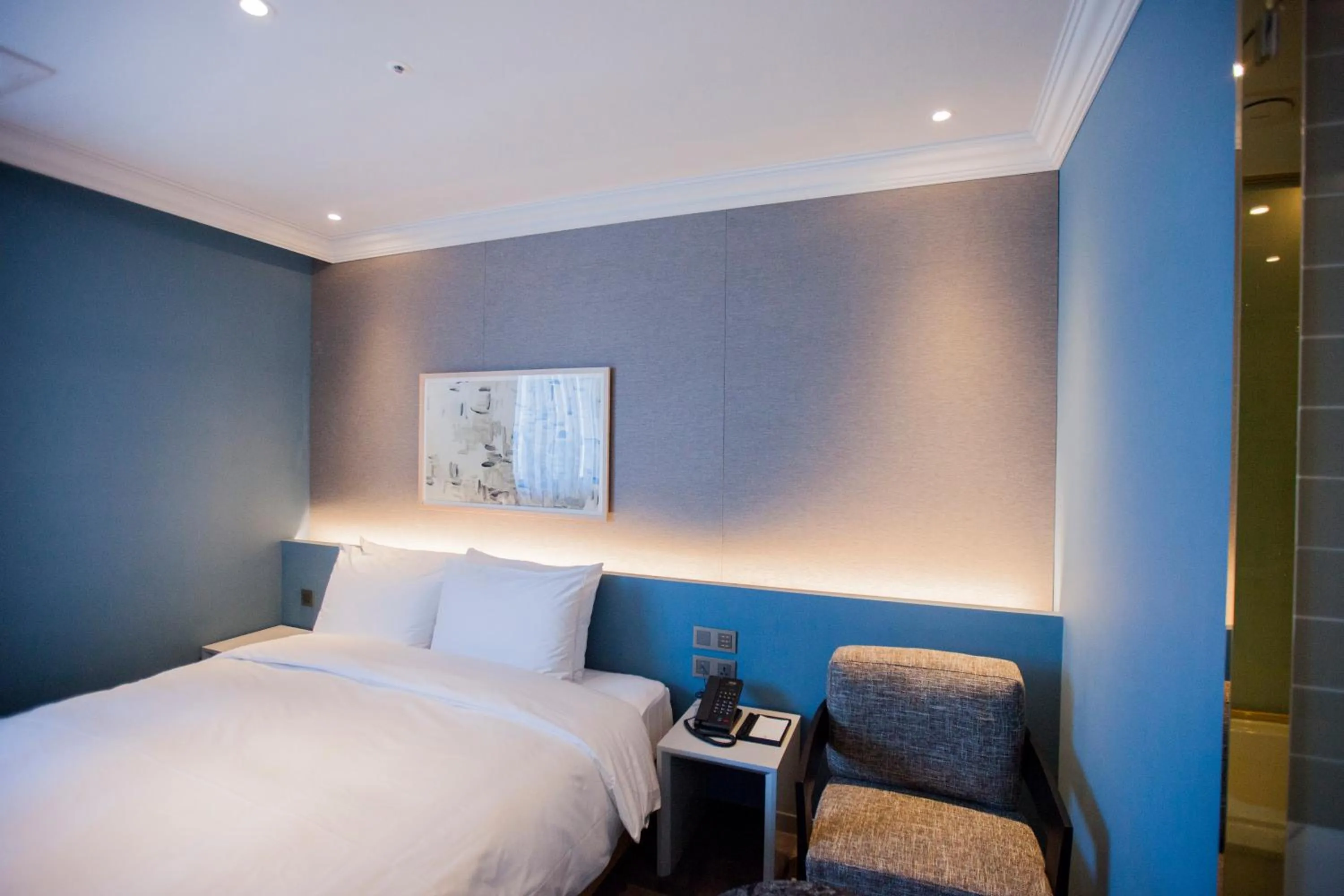 Bed in Nampo Hound Hotel Premier