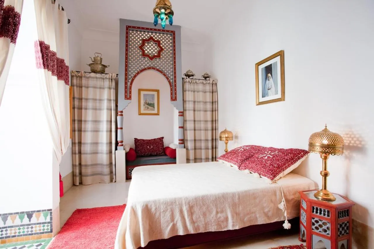 Bed in Riad Zineb