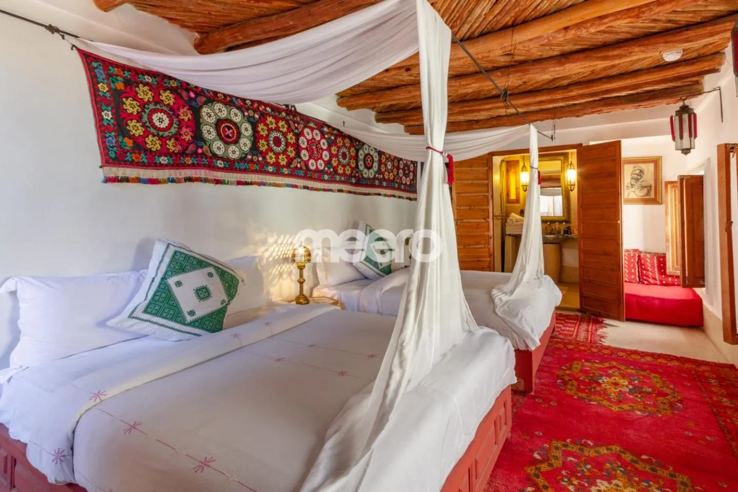 Bed in Riad Zineb