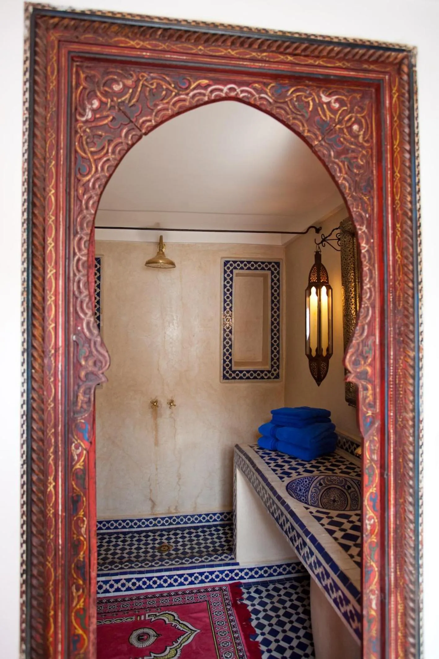 Bathroom, Bed in Riad Zineb