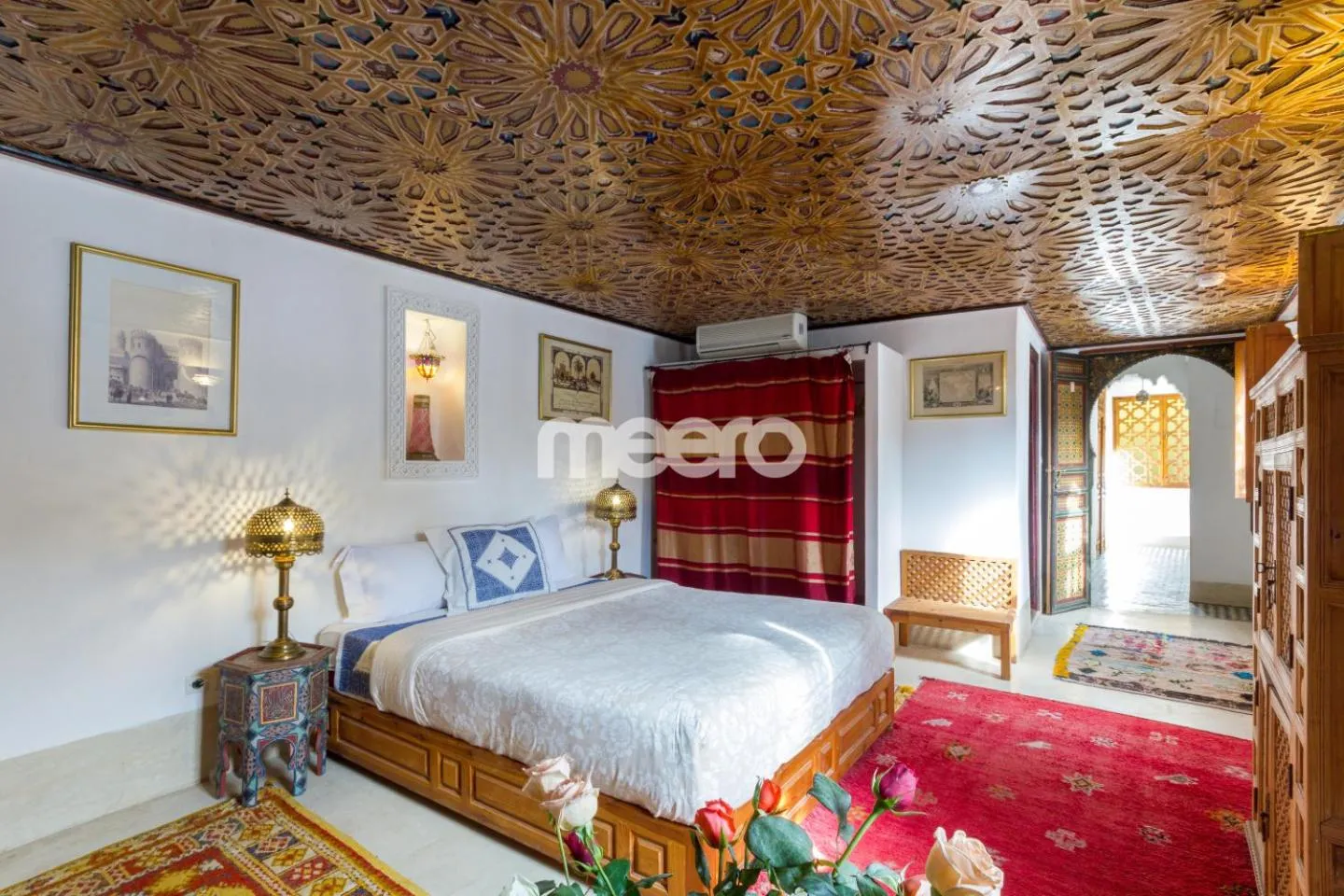 Bed in Riad Zineb