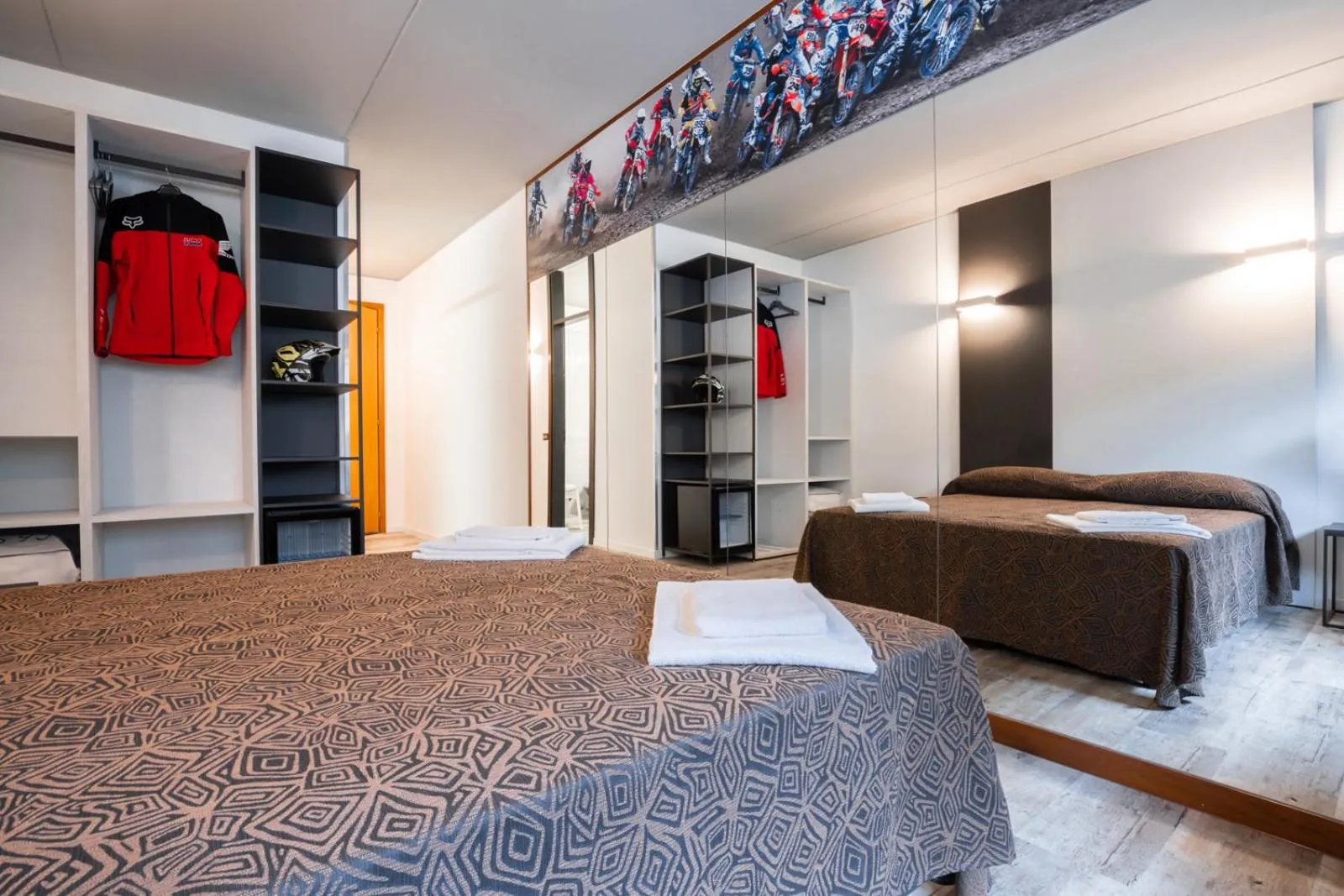 Bed in Hotel Ciclamino