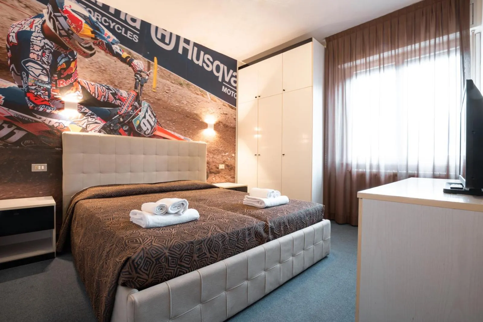 Bed in Hotel Ciclamino