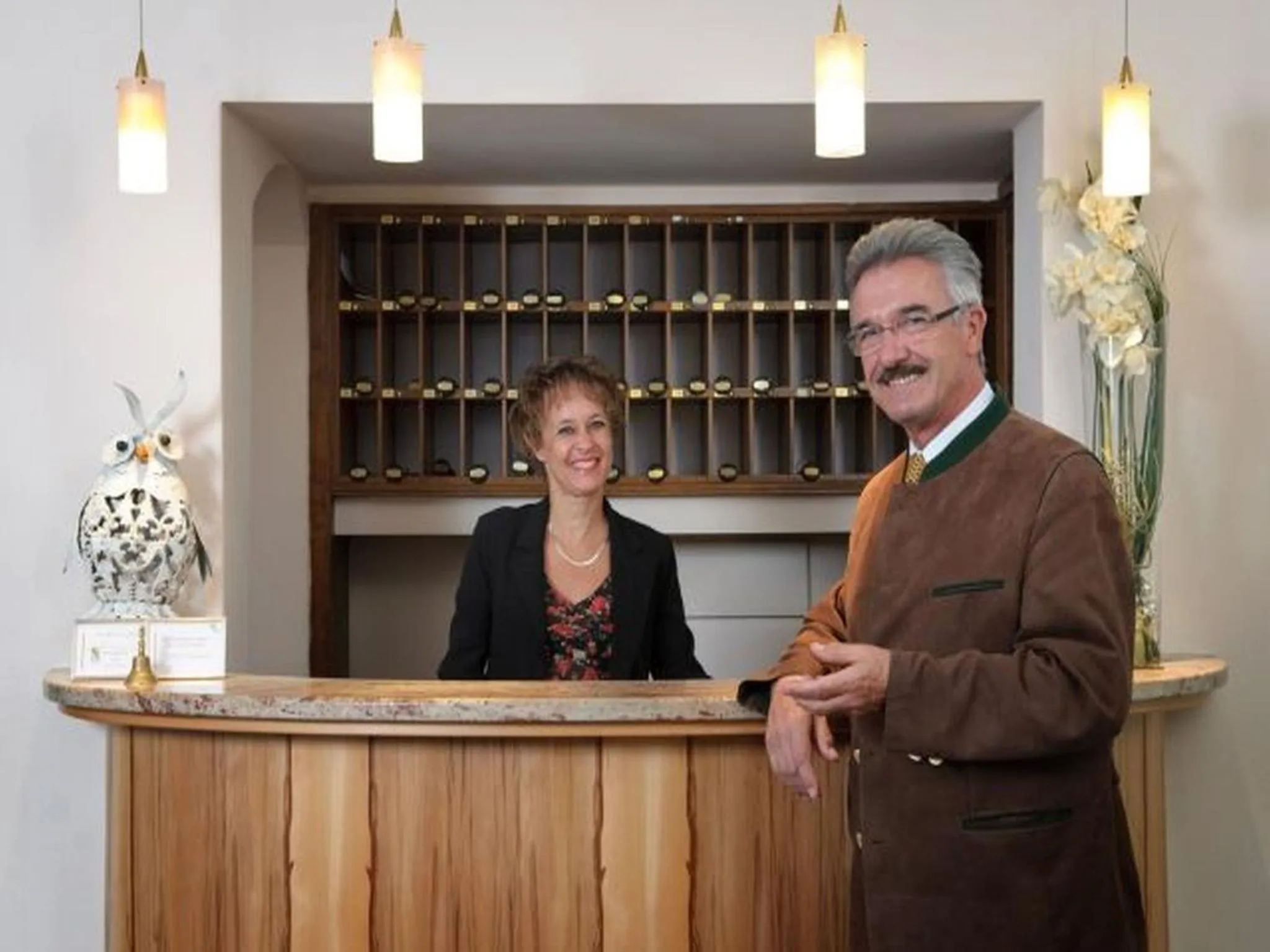 Lobby or reception in Hotel Schönruh