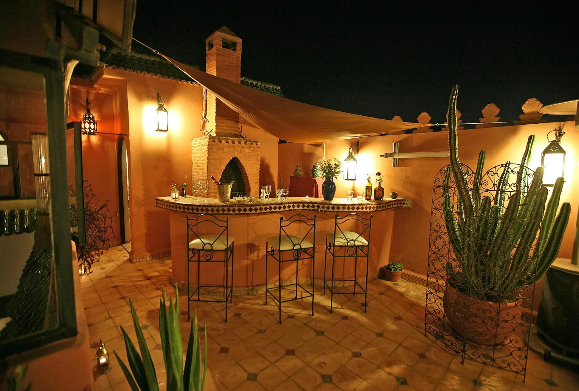 Balcony/Terrace in Riad Laora By La Siredrah