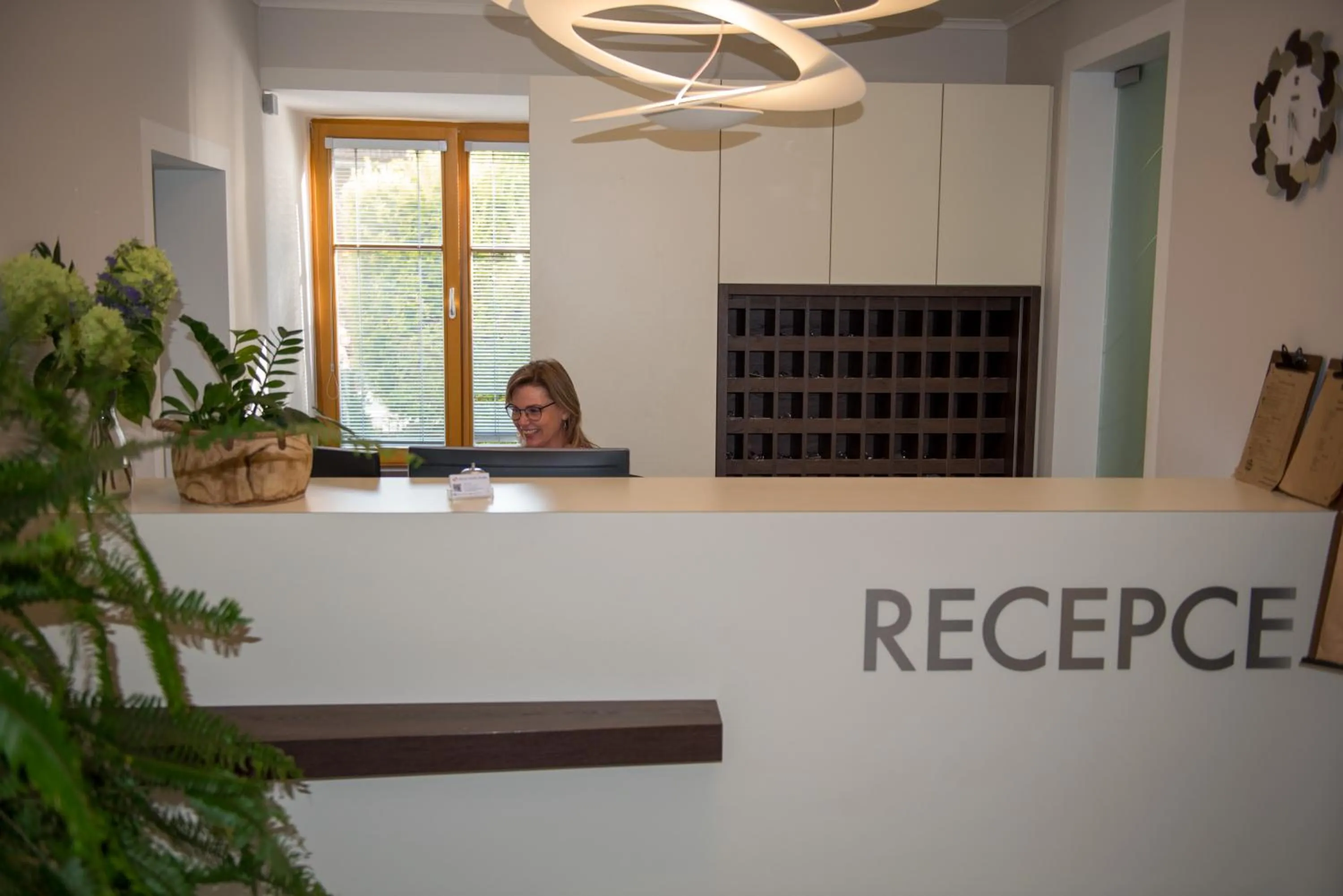 Lobby or reception in Relax Hotel Stork