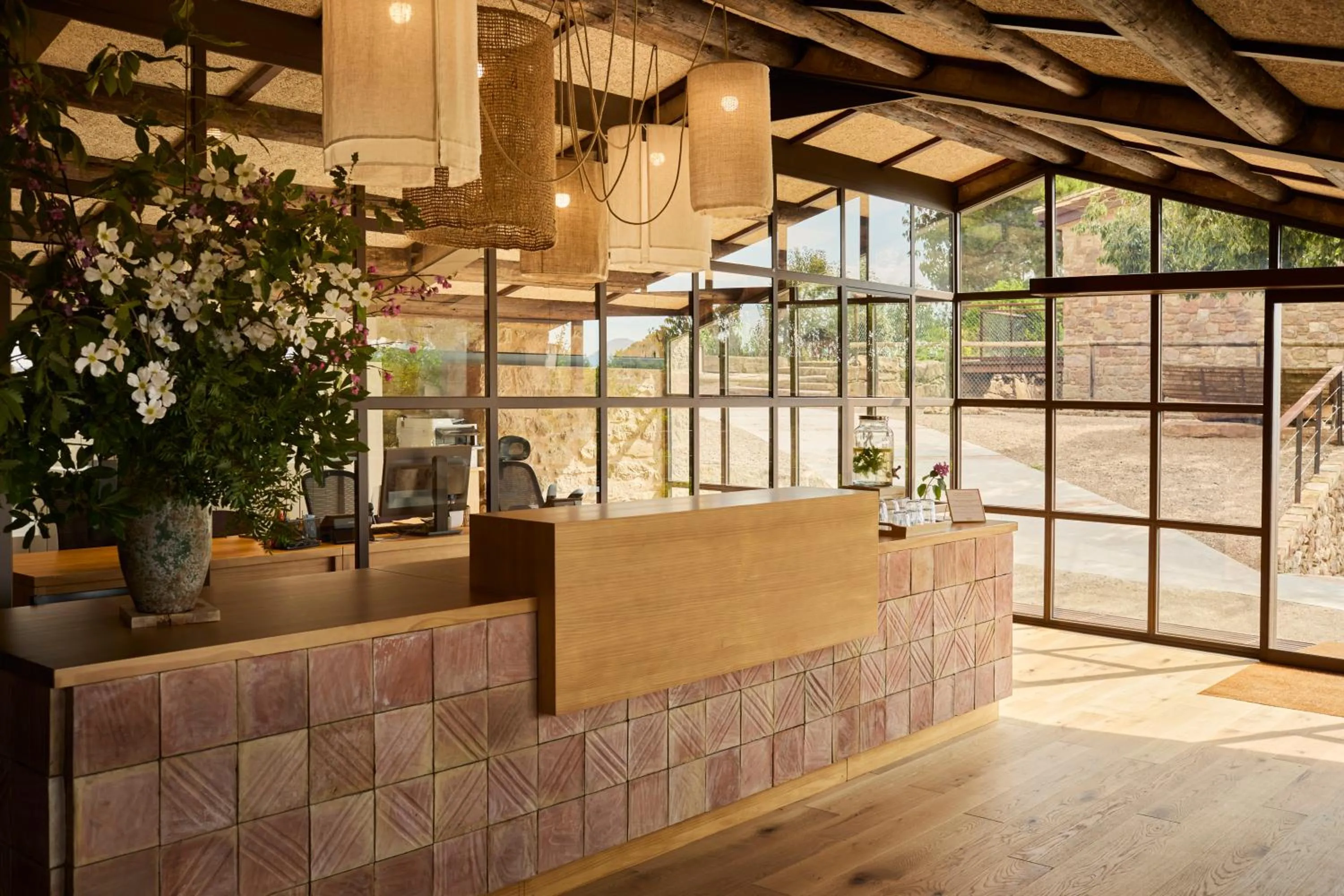 Seating area in La Garriga de Castelladral