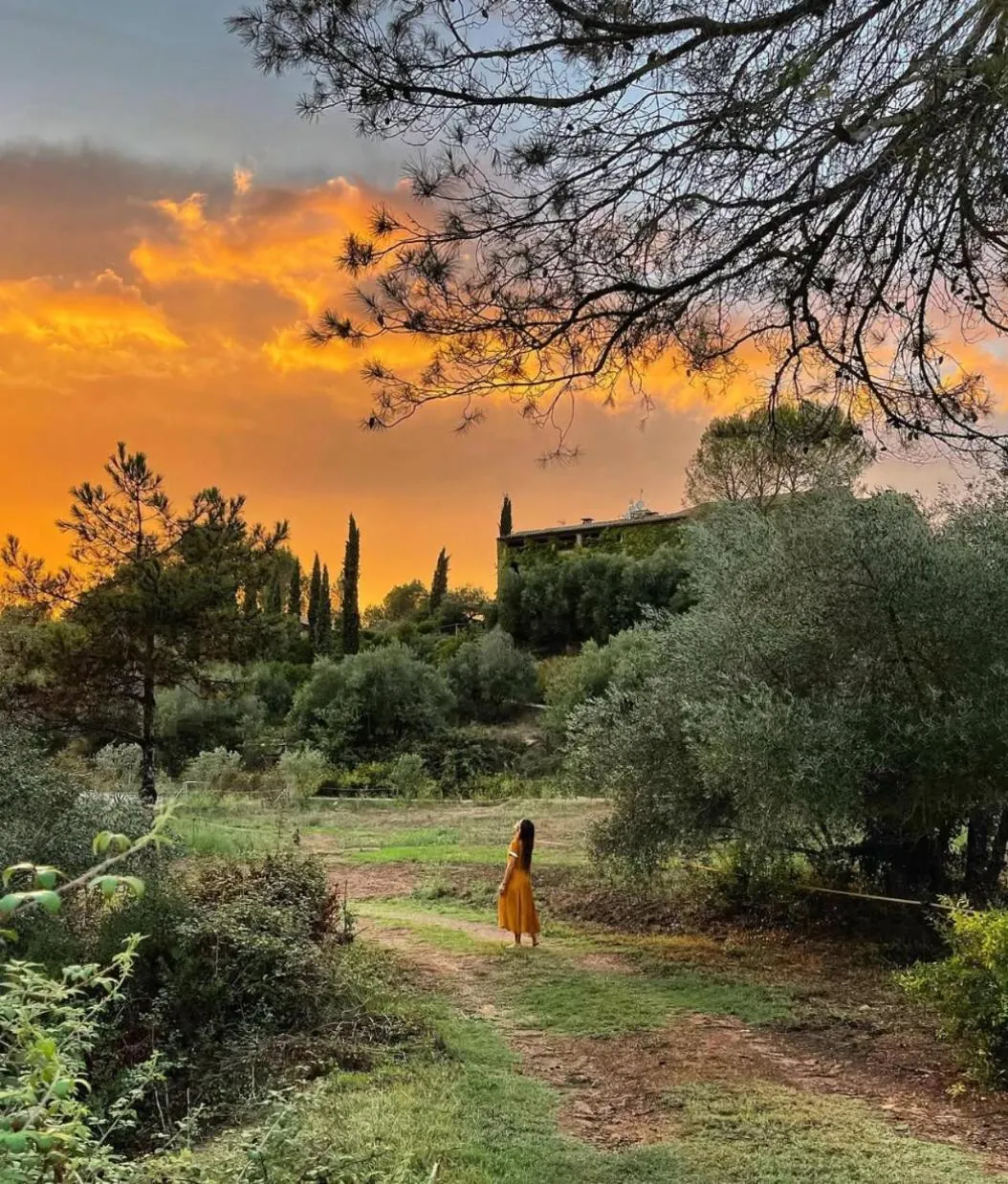 Sunset in La Garriga de Castelladral