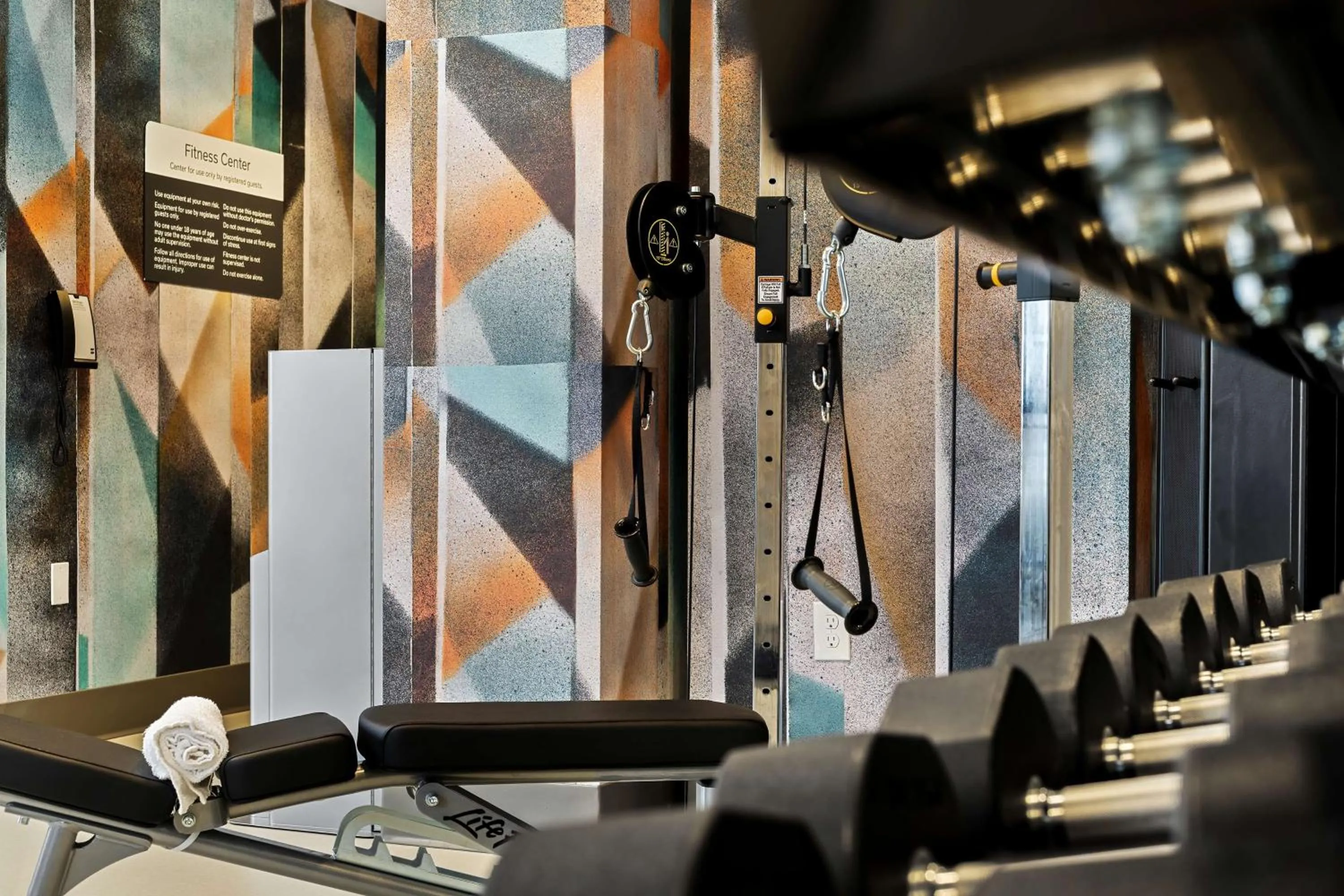 Fitness centre/facilities in Hilton Garden Inn New Orleans French Quarter/CBD