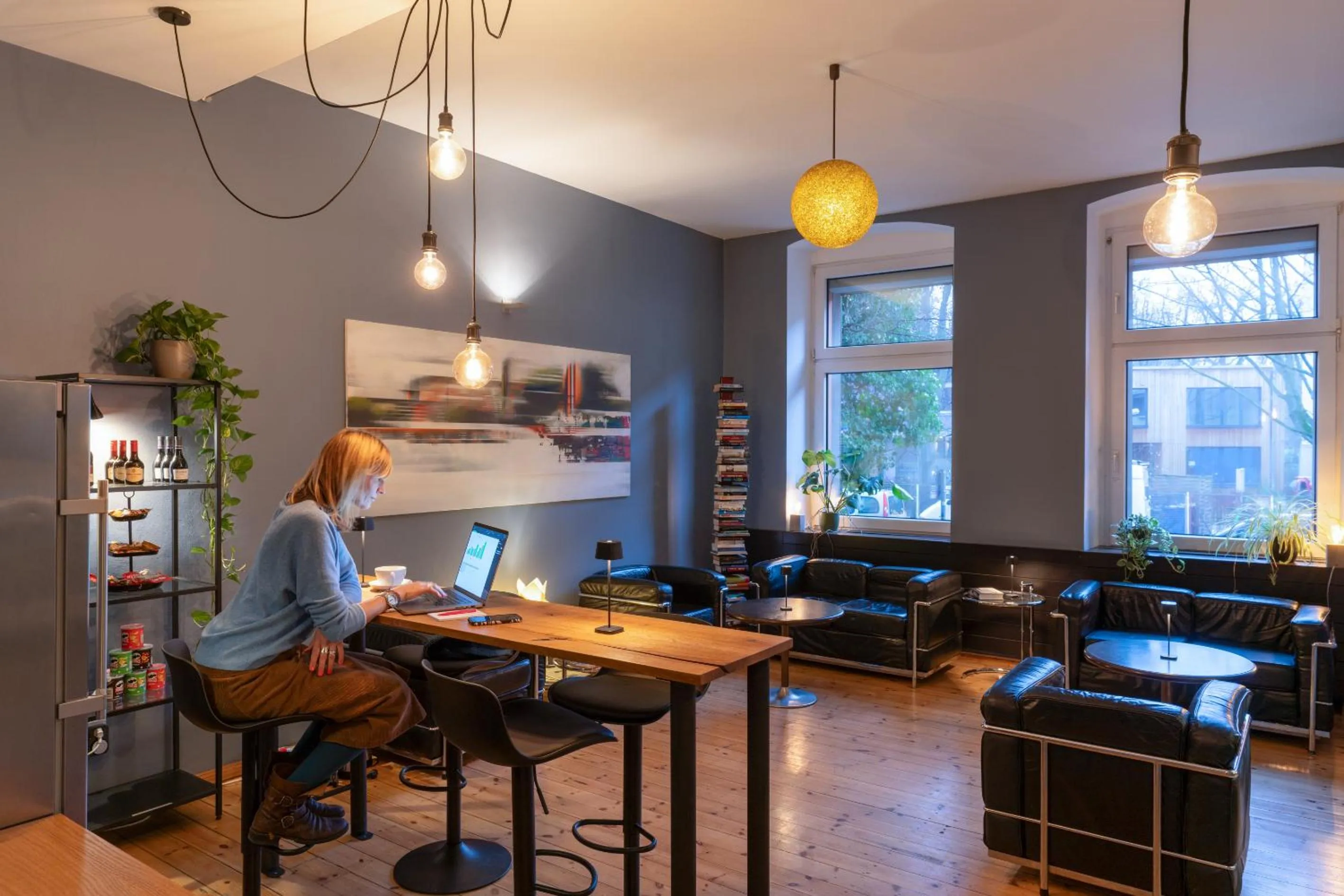 Lobby or reception in Hotel Johann