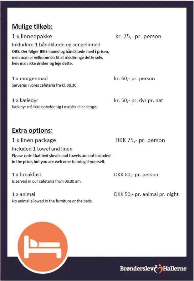 Breakfast in Hostel Brønderslev