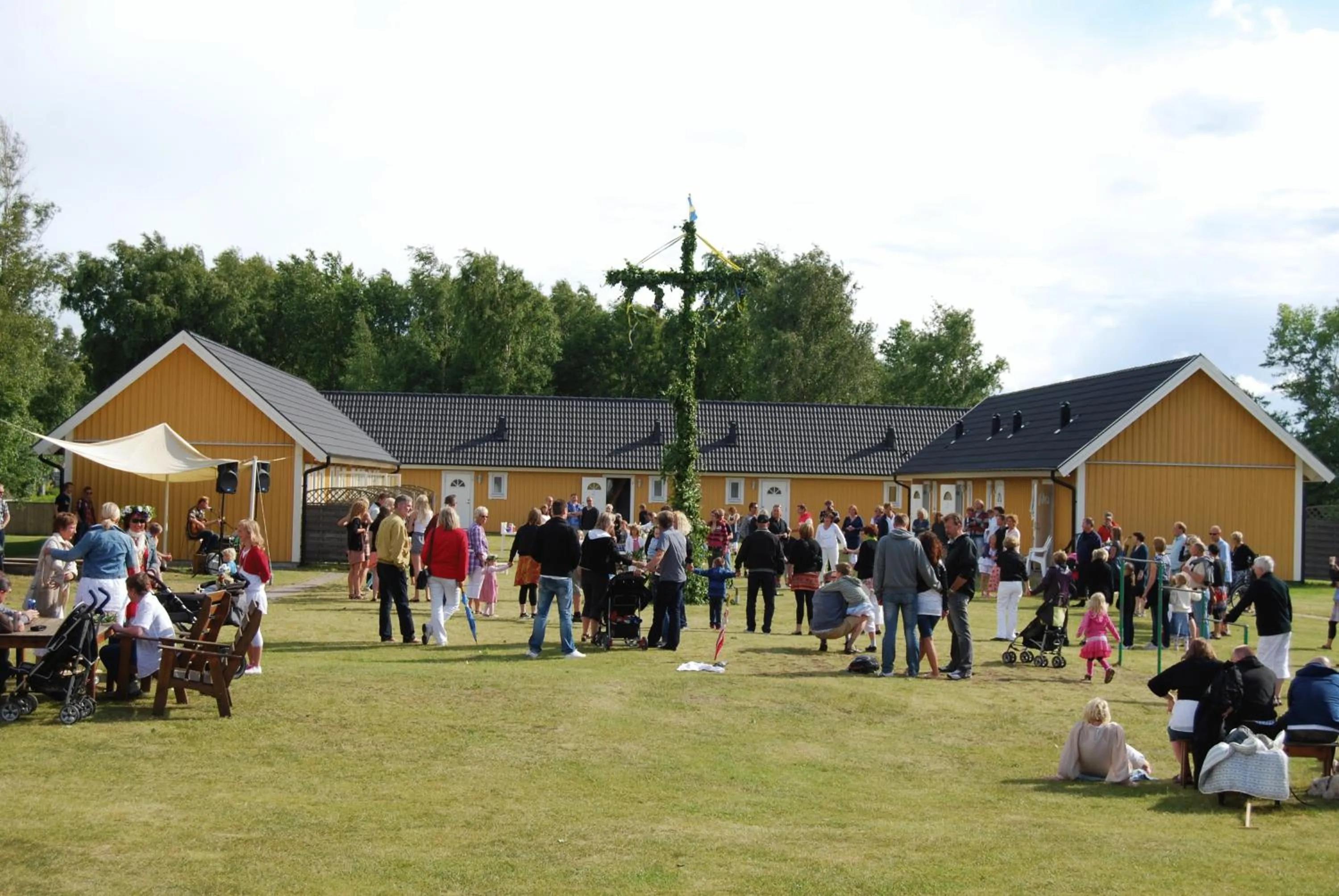 Property building in Mellbystrand Vandrarhem