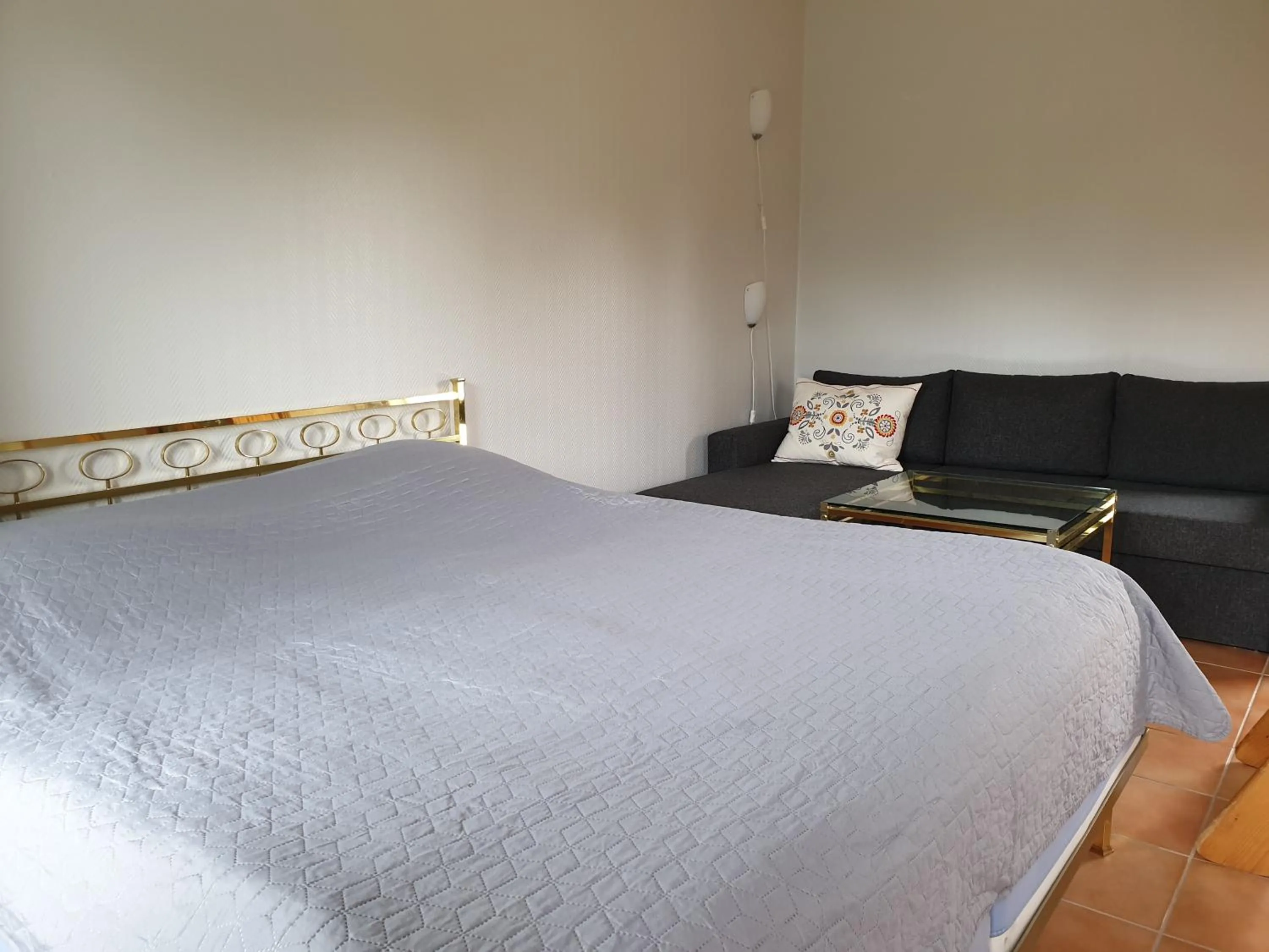 Bed in Mellbystrand Vandrarhem