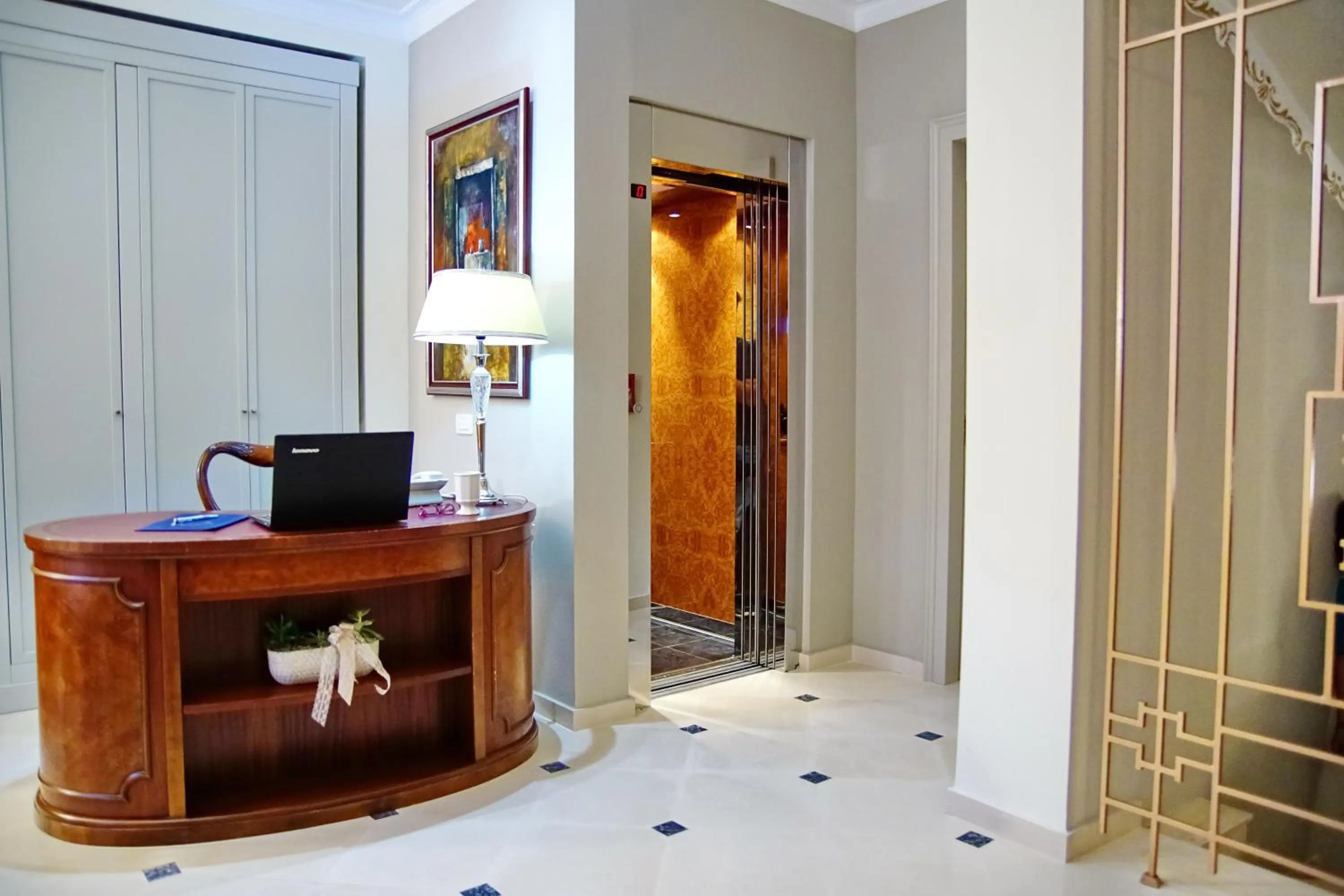 Lobby or reception in PEPO'S GUESTHOUSE