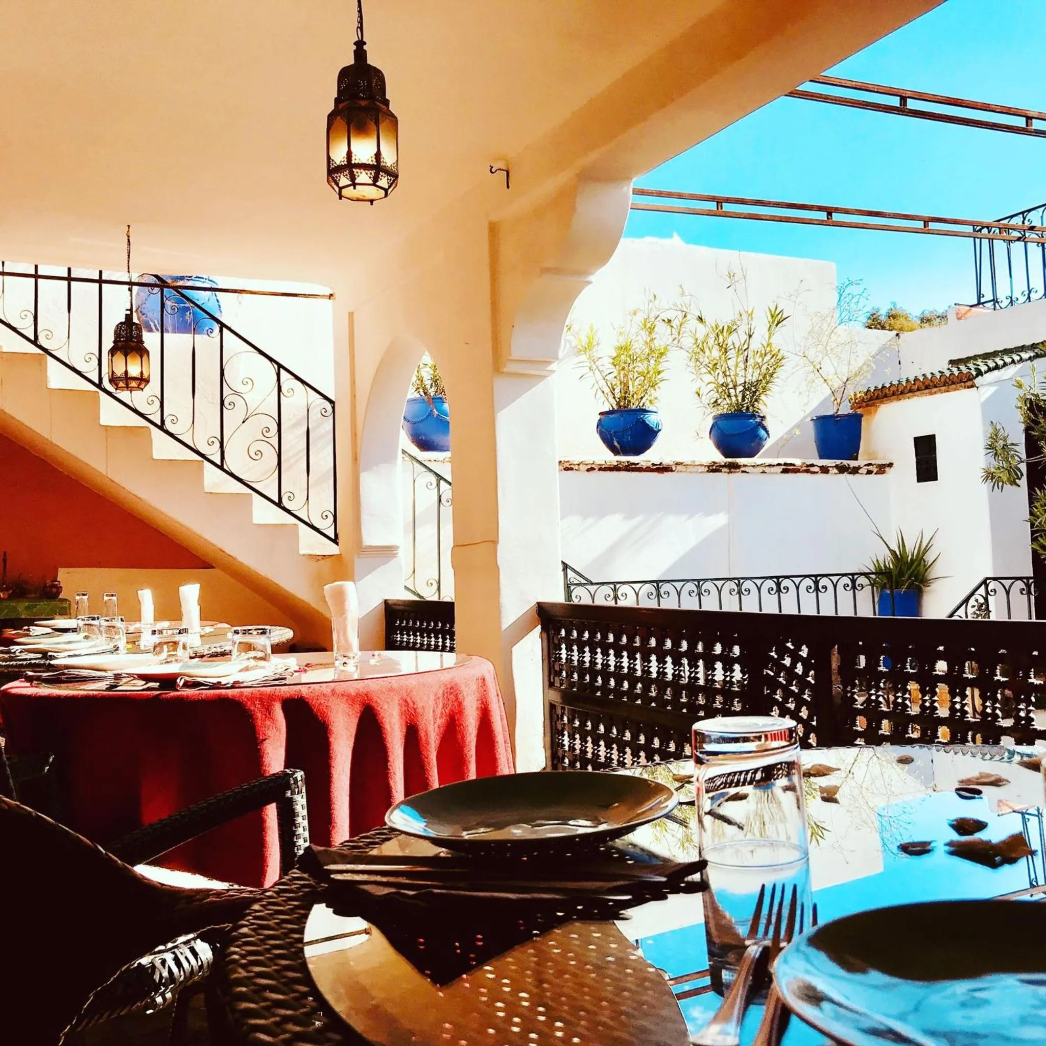 Living room in Riad Rockech