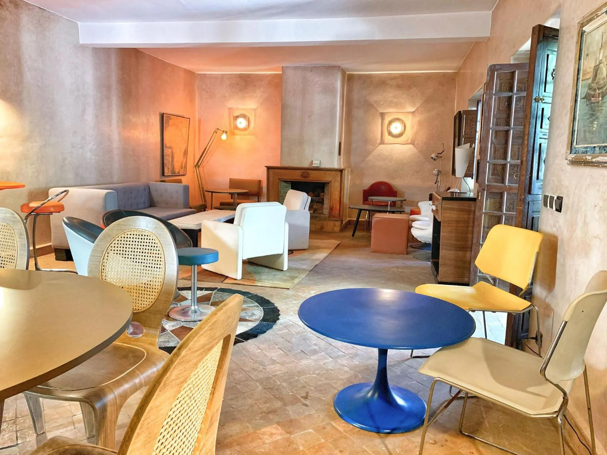 Living room in Riad Rockech