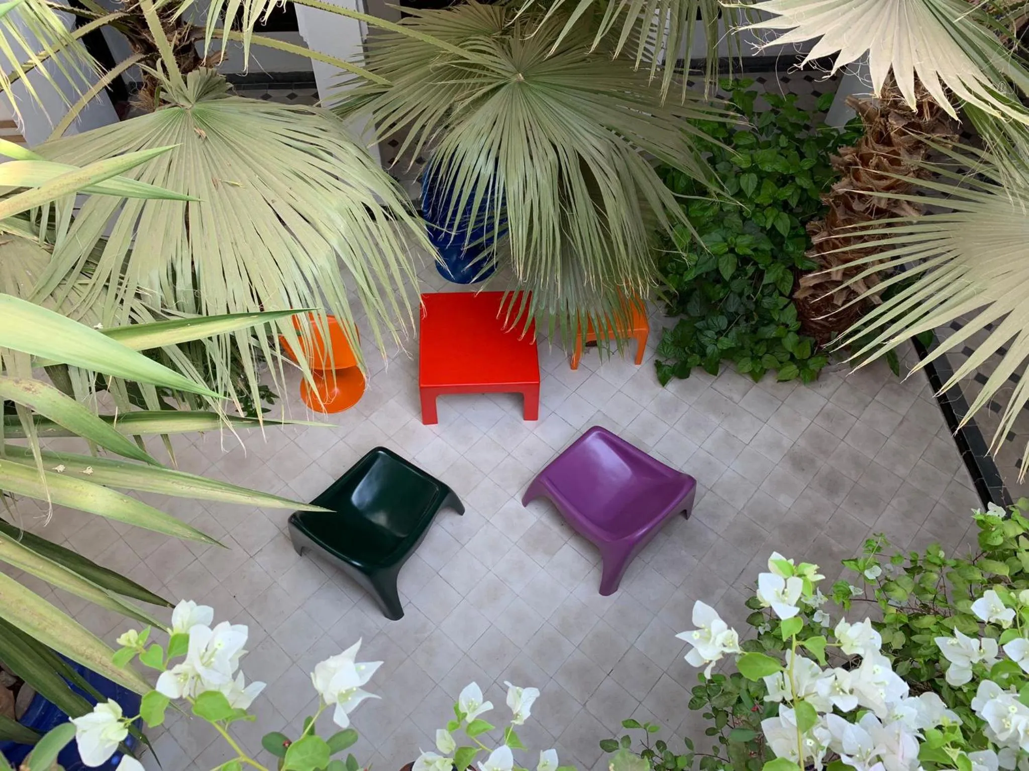 Patio in Riad Rockech