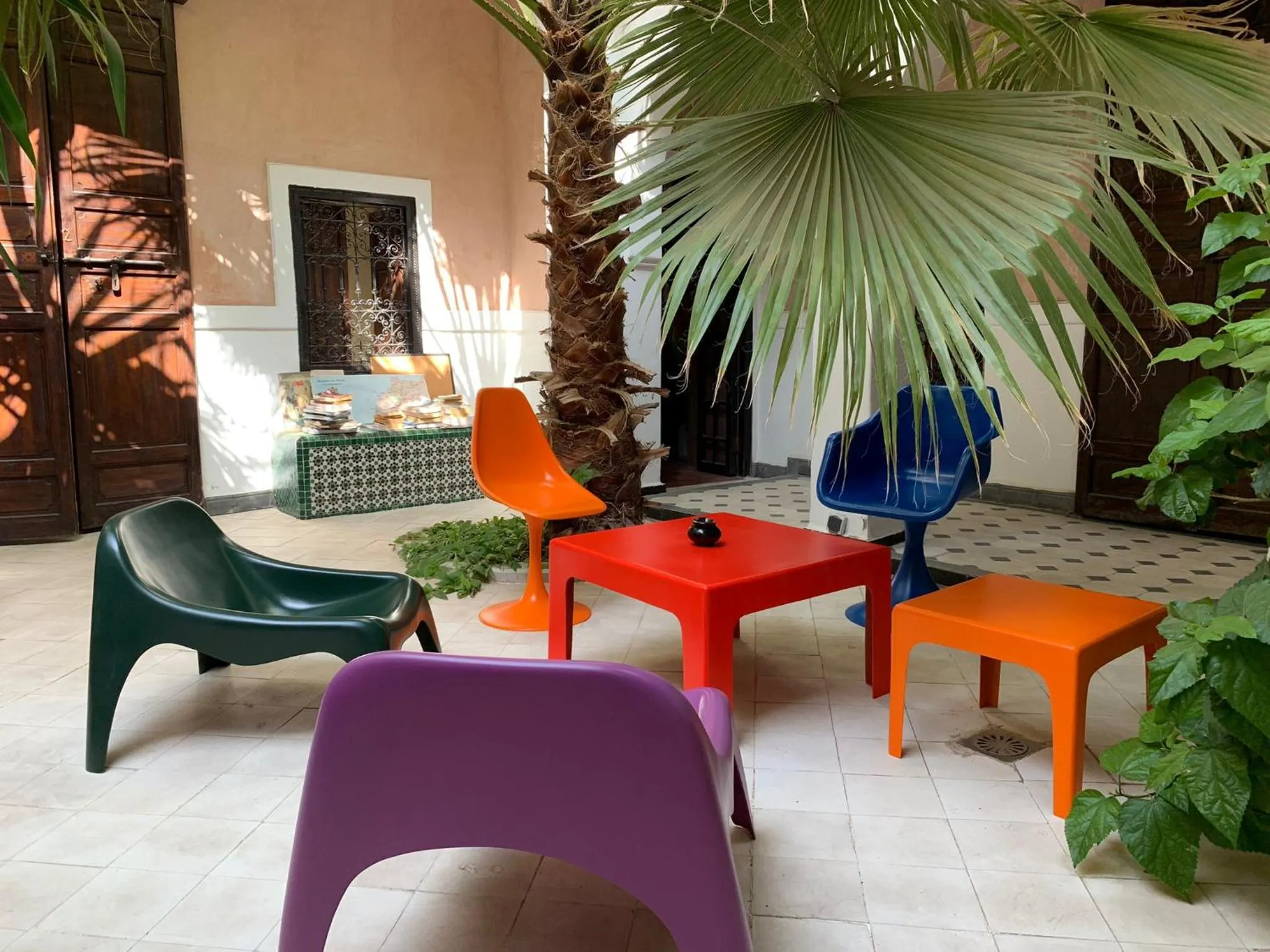 Living room in Riad Rockech