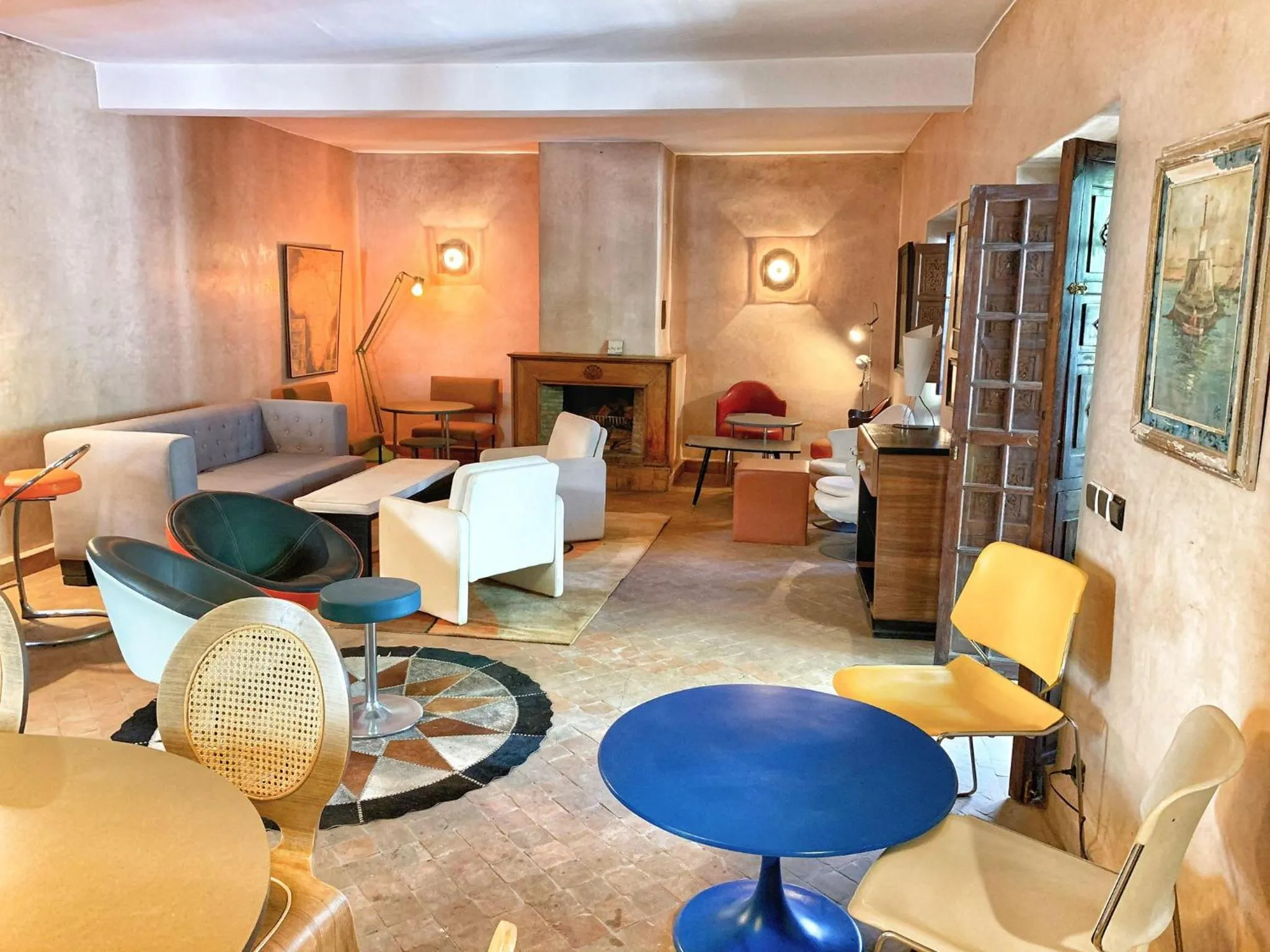 Living room in Riad Rockech