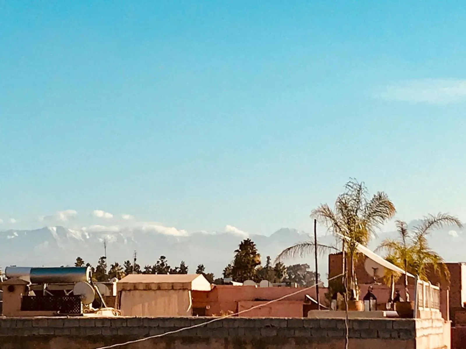 Balcony/Terrace in Riad Rockech