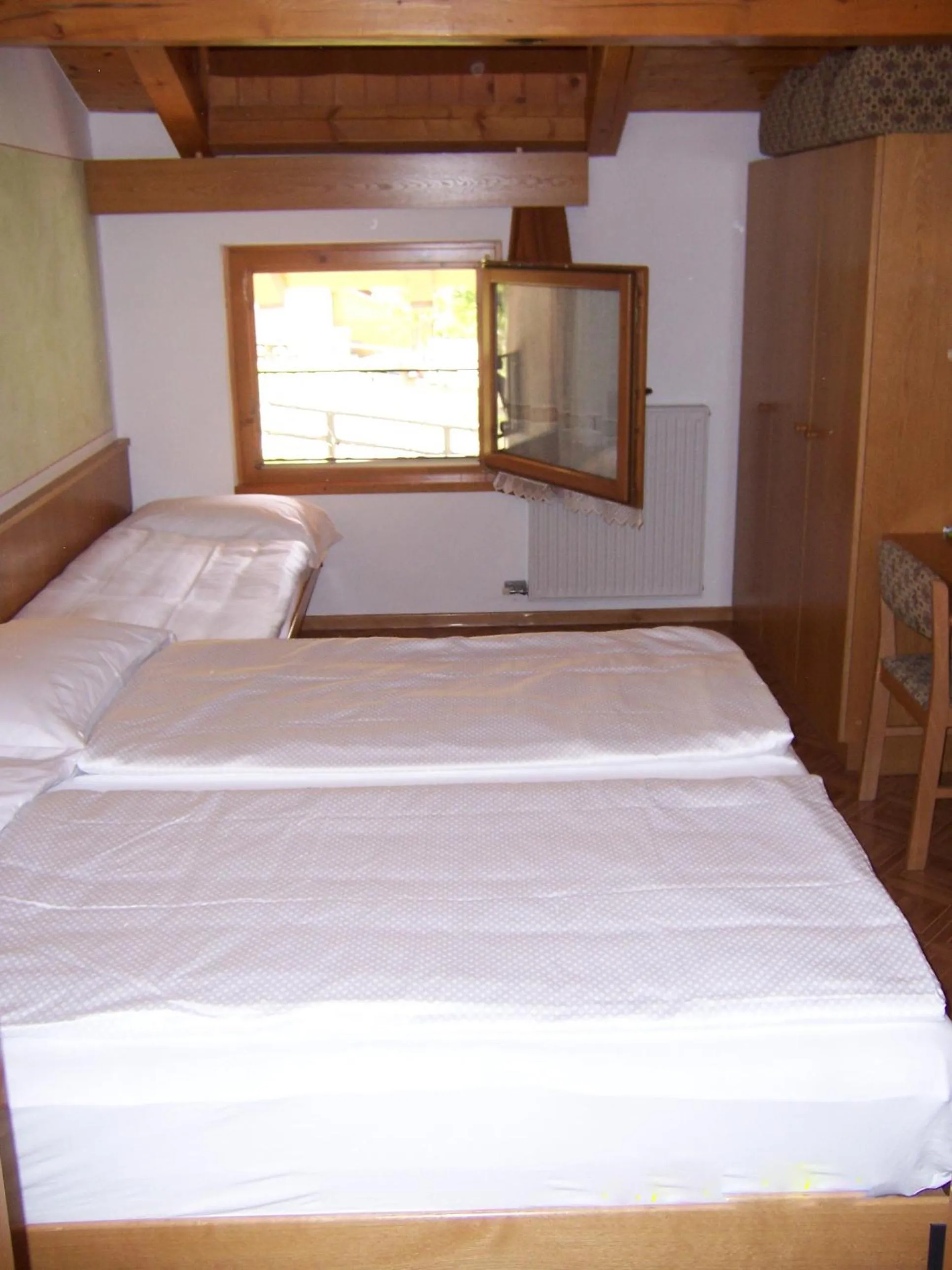 Bed in Alpen Hotel Rabbi