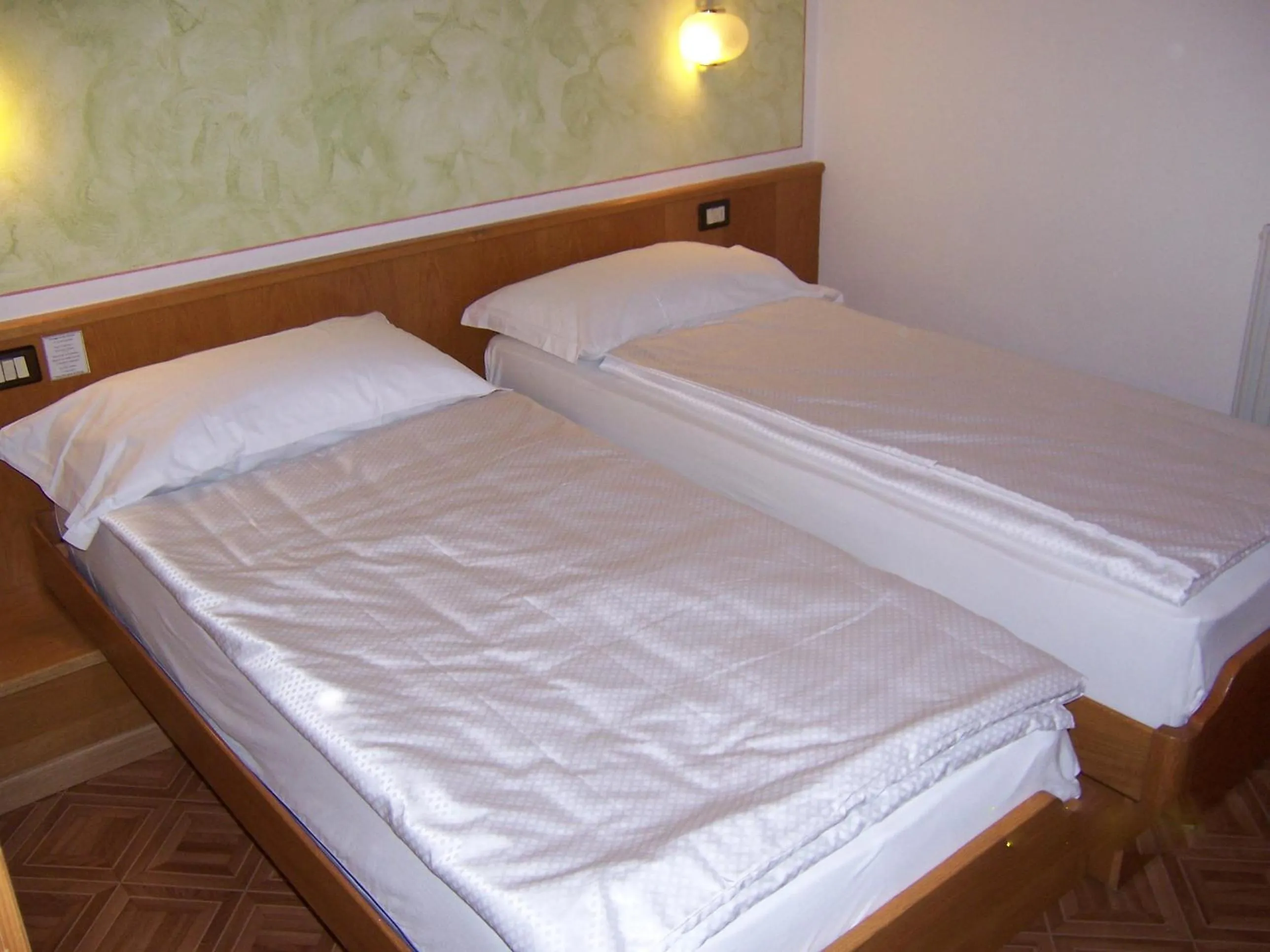 Bed in Alpen Hotel Rabbi