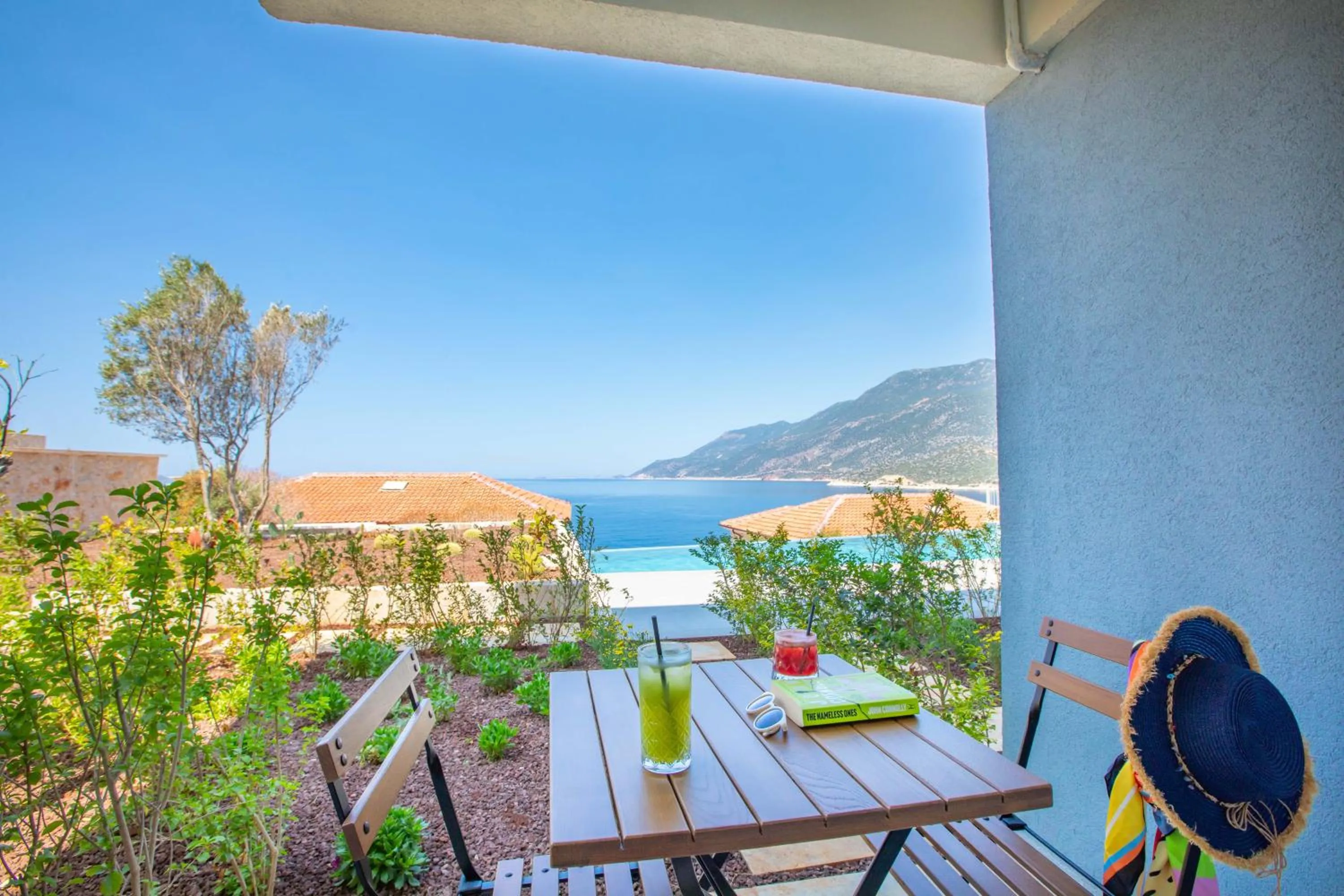 Patio in Mavilim Hotel