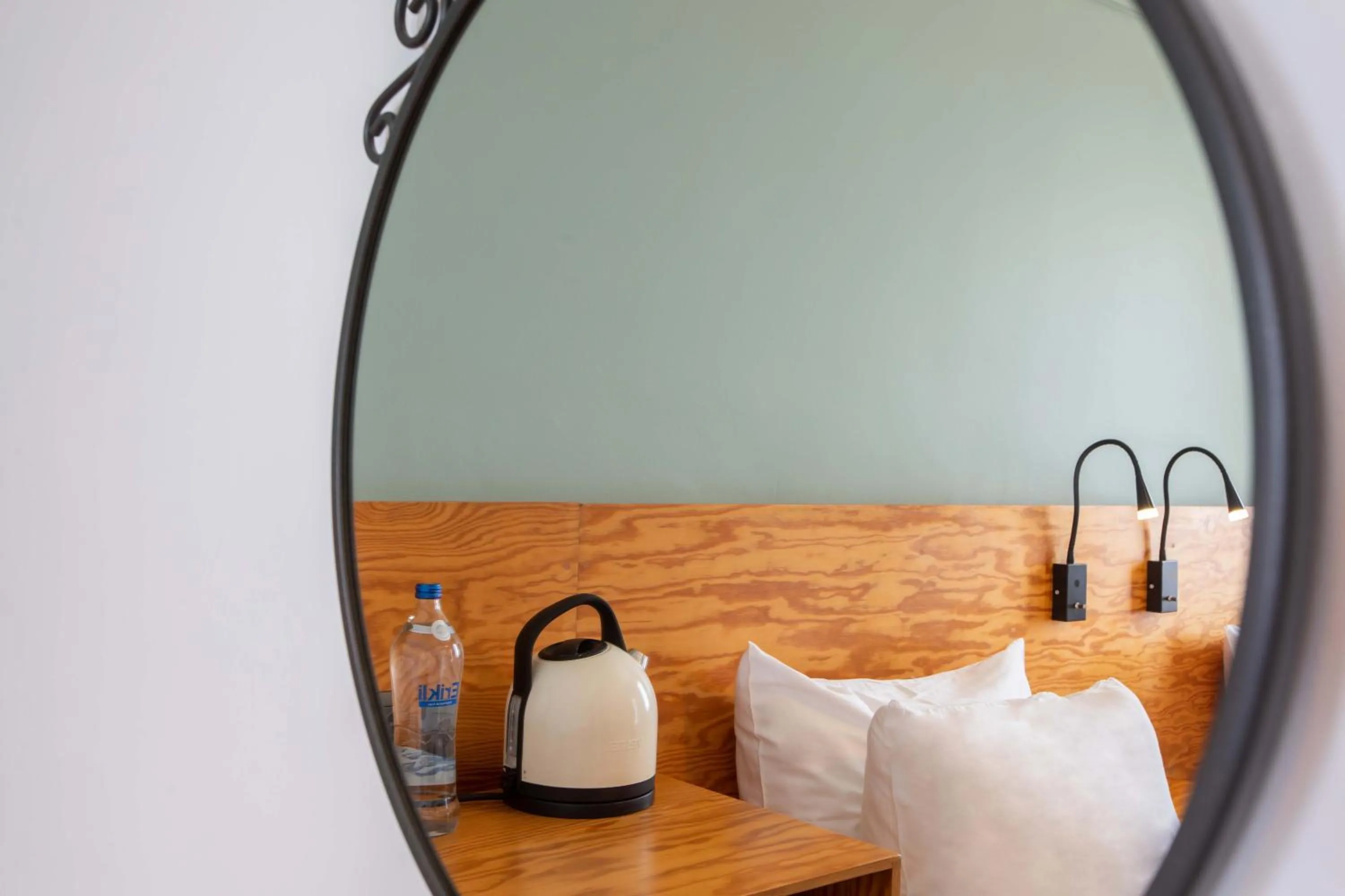 Decorative detail, Bed in Mavilim Hotel