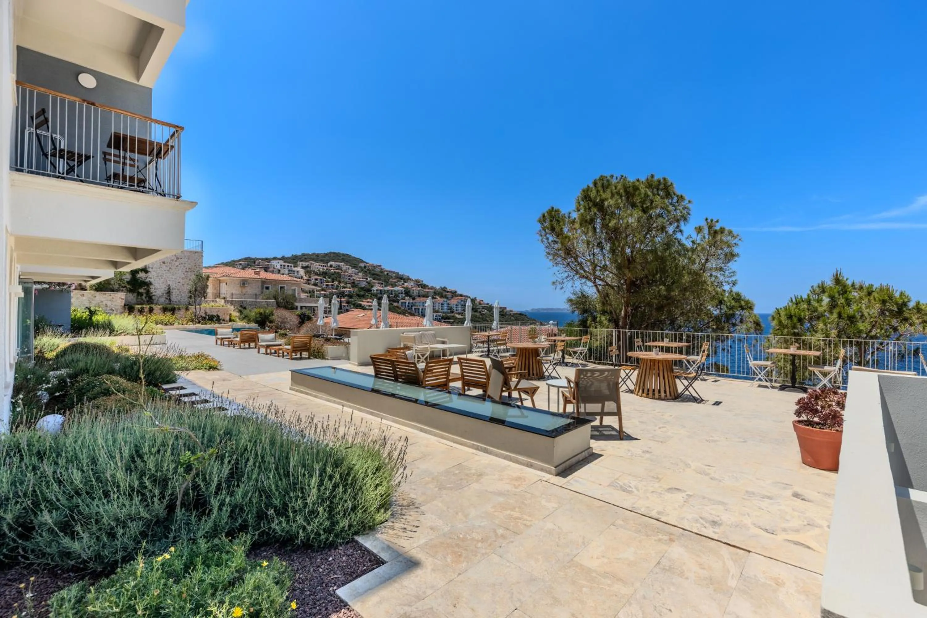 Balcony/Terrace in Mavilim Hotel