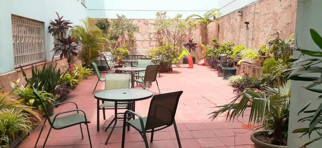 Patio in Hotel Luey