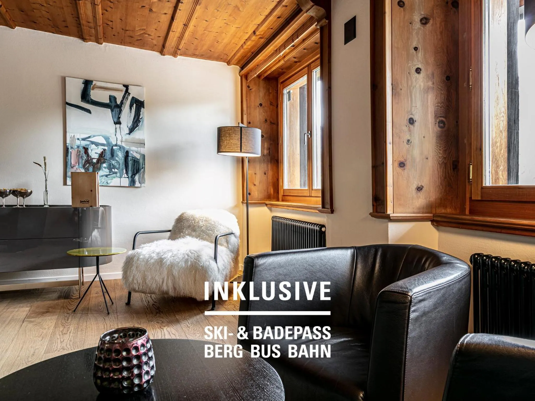 Lobby or reception in Engadiner Boutique-Hotel GuardaVal