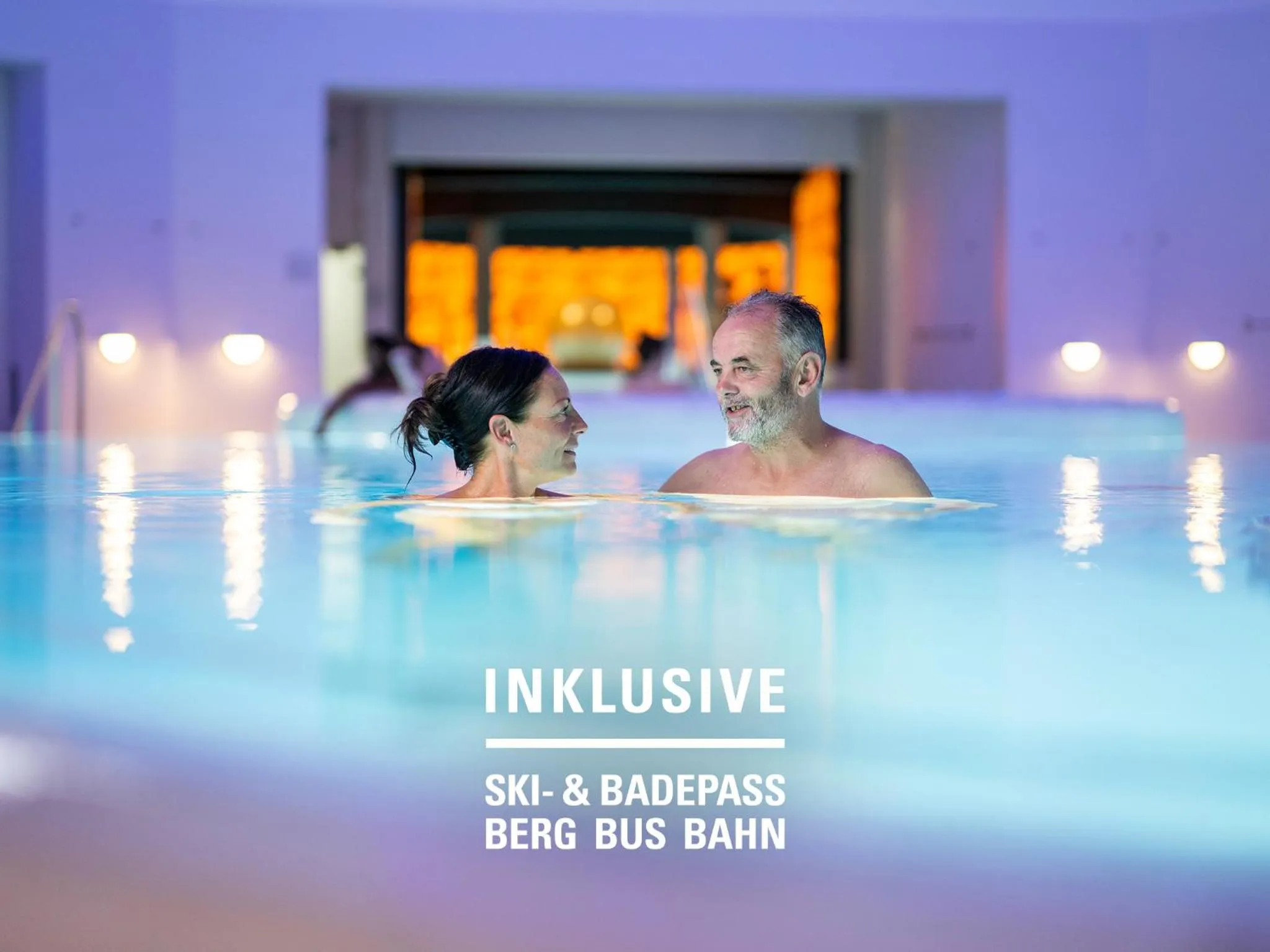 Hot Spring Bath in Engadiner Boutique-Hotel GuardaVal