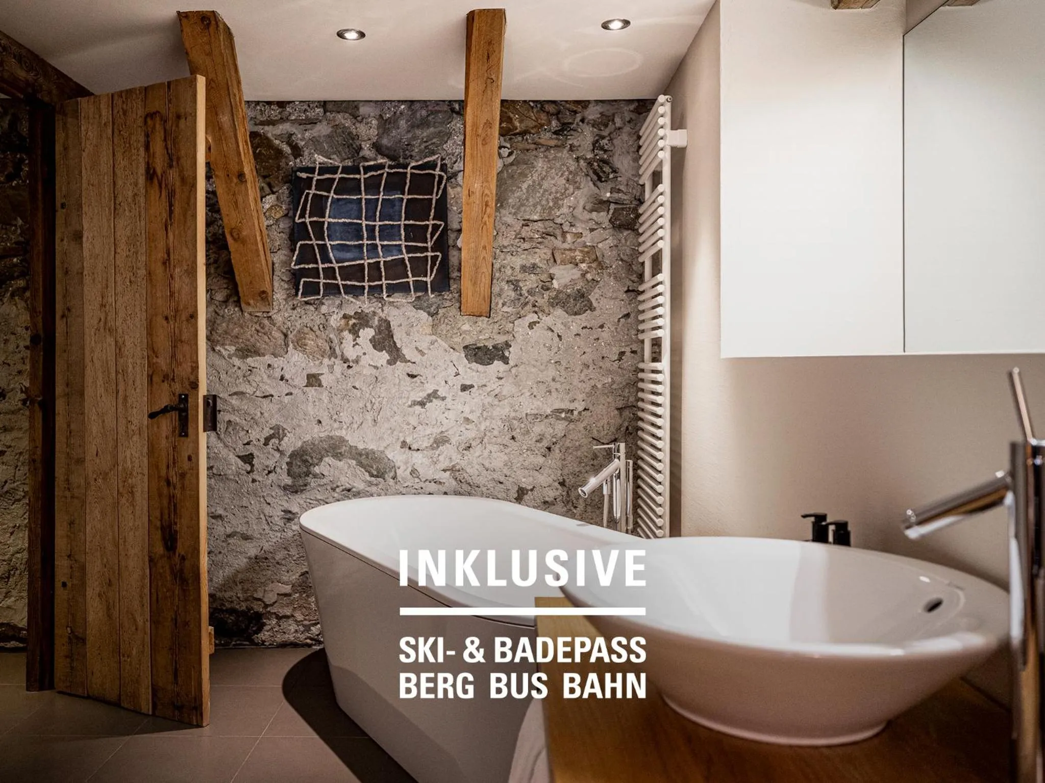 Bathroom in Engadiner Boutique-Hotel GuardaVal