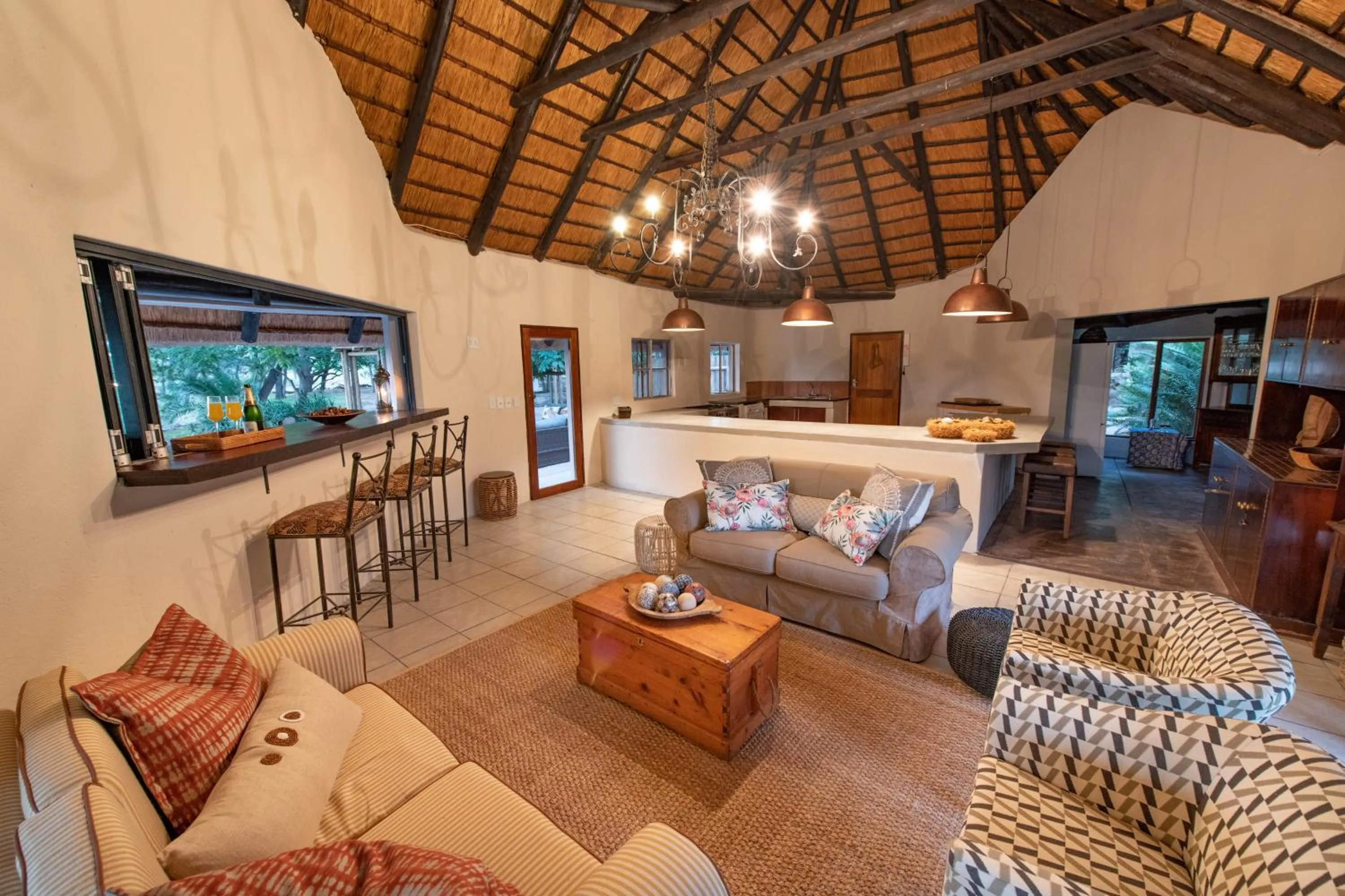 Restaurant/places to eat in Nyala Safari Lodge