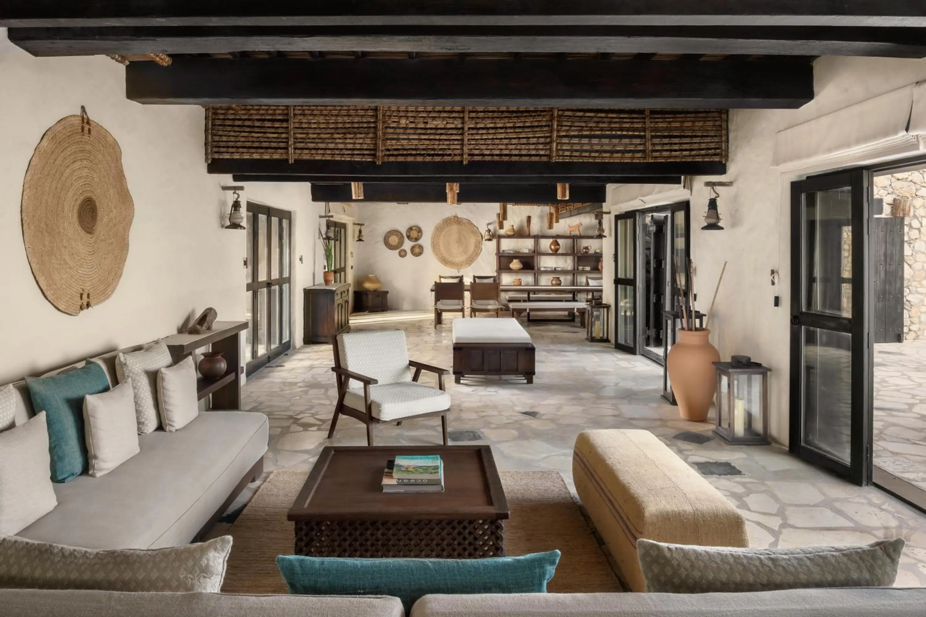 Living room in Six Senses Zighy Bay