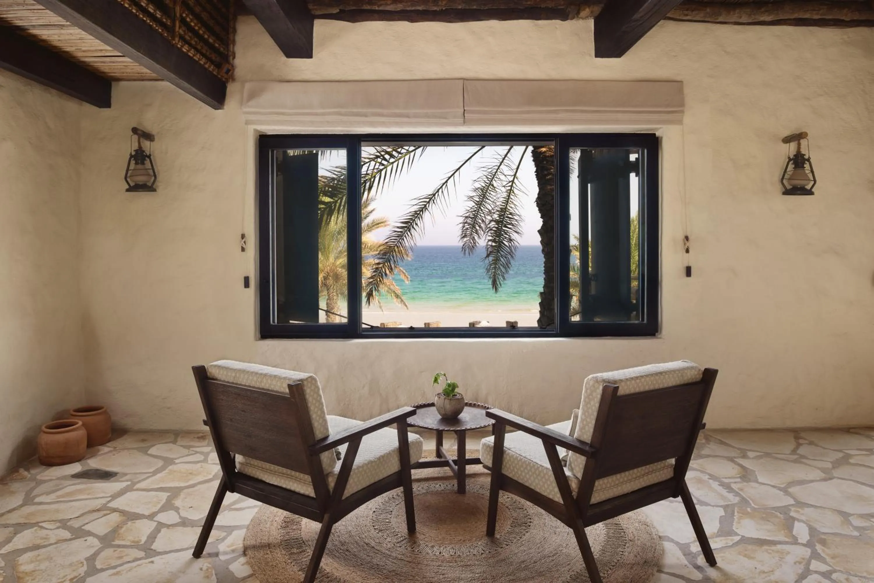 Sea view in Six Senses Zighy Bay