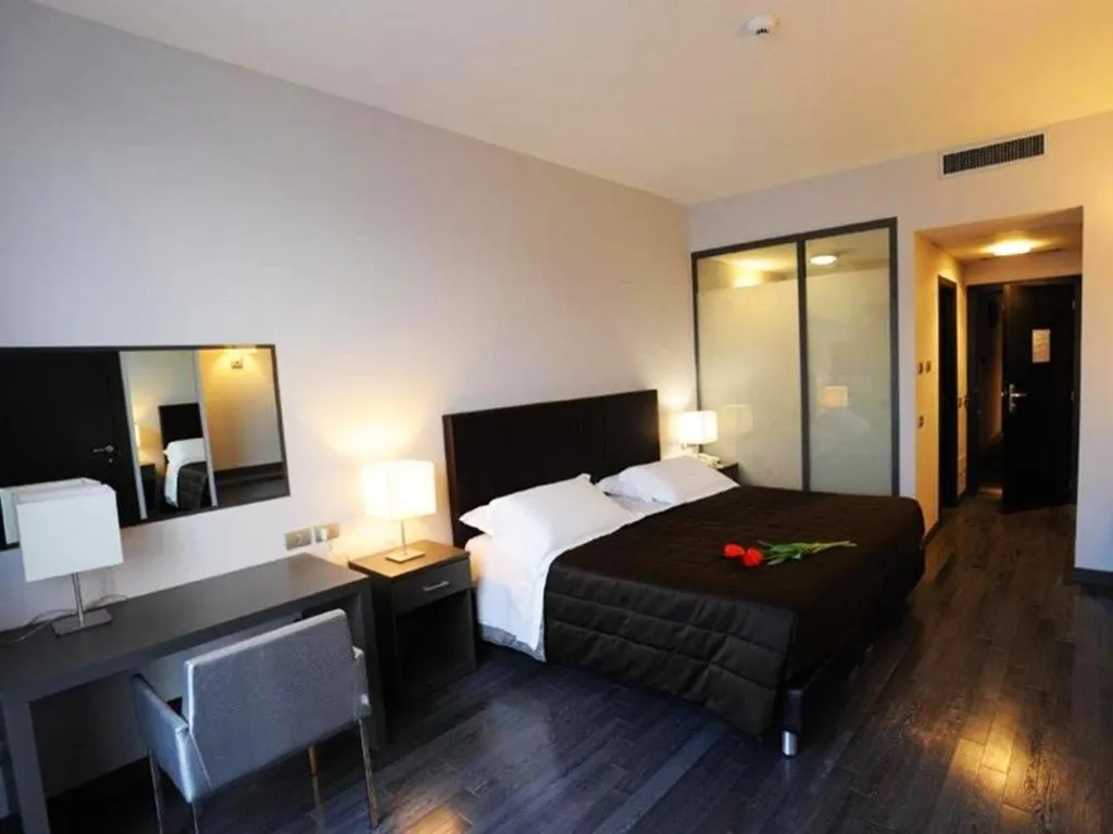 Bed in Park Hotel Sporting