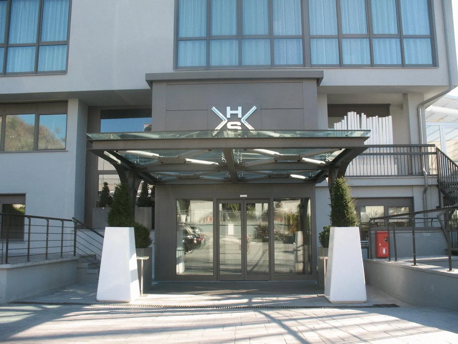 Facade/entrance in Park Hotel Sporting