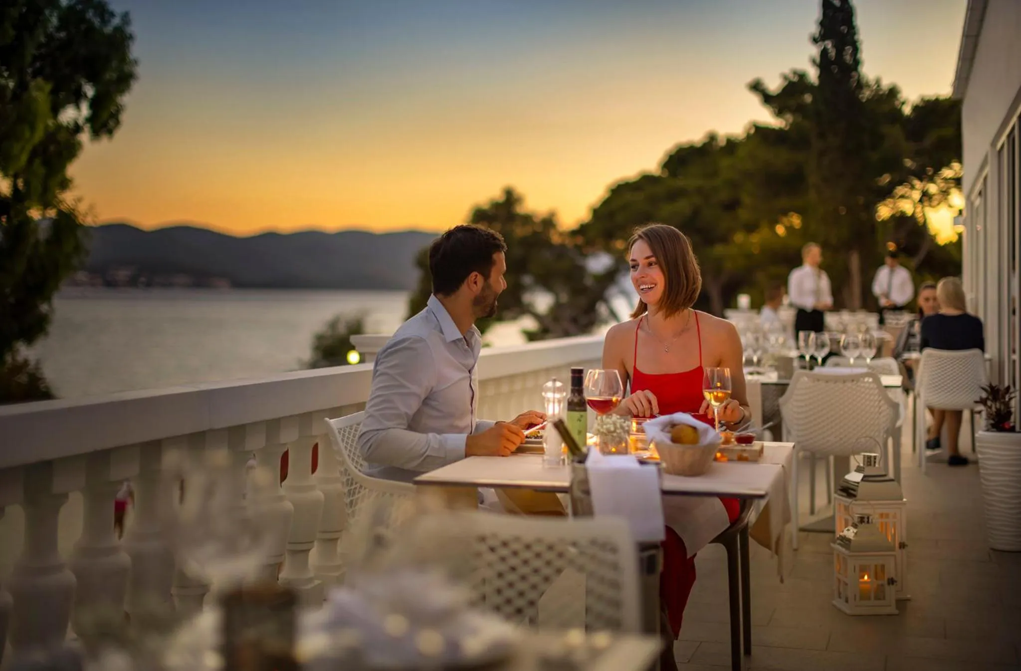 Restaurant/places to eat in Aminess Younique Bellevue Hotel