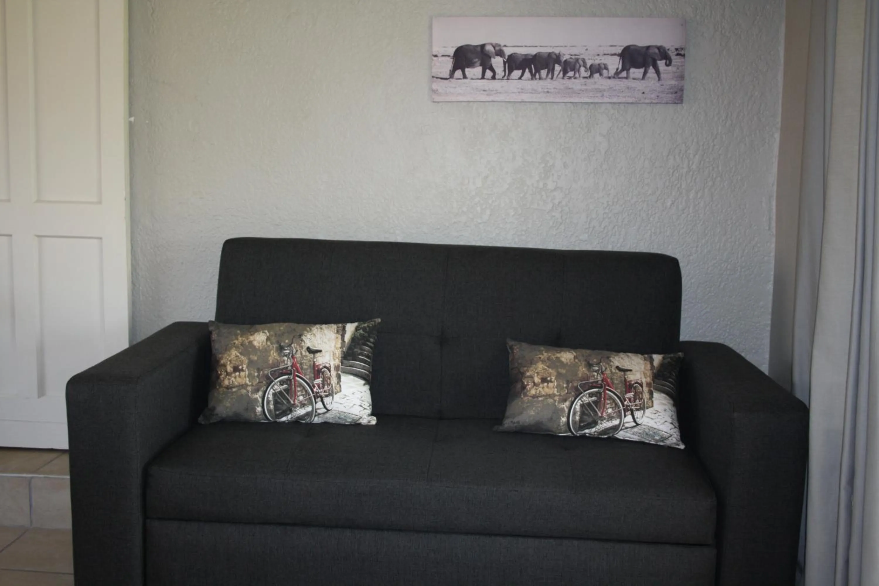 Seating area in Misty Morn Cottages