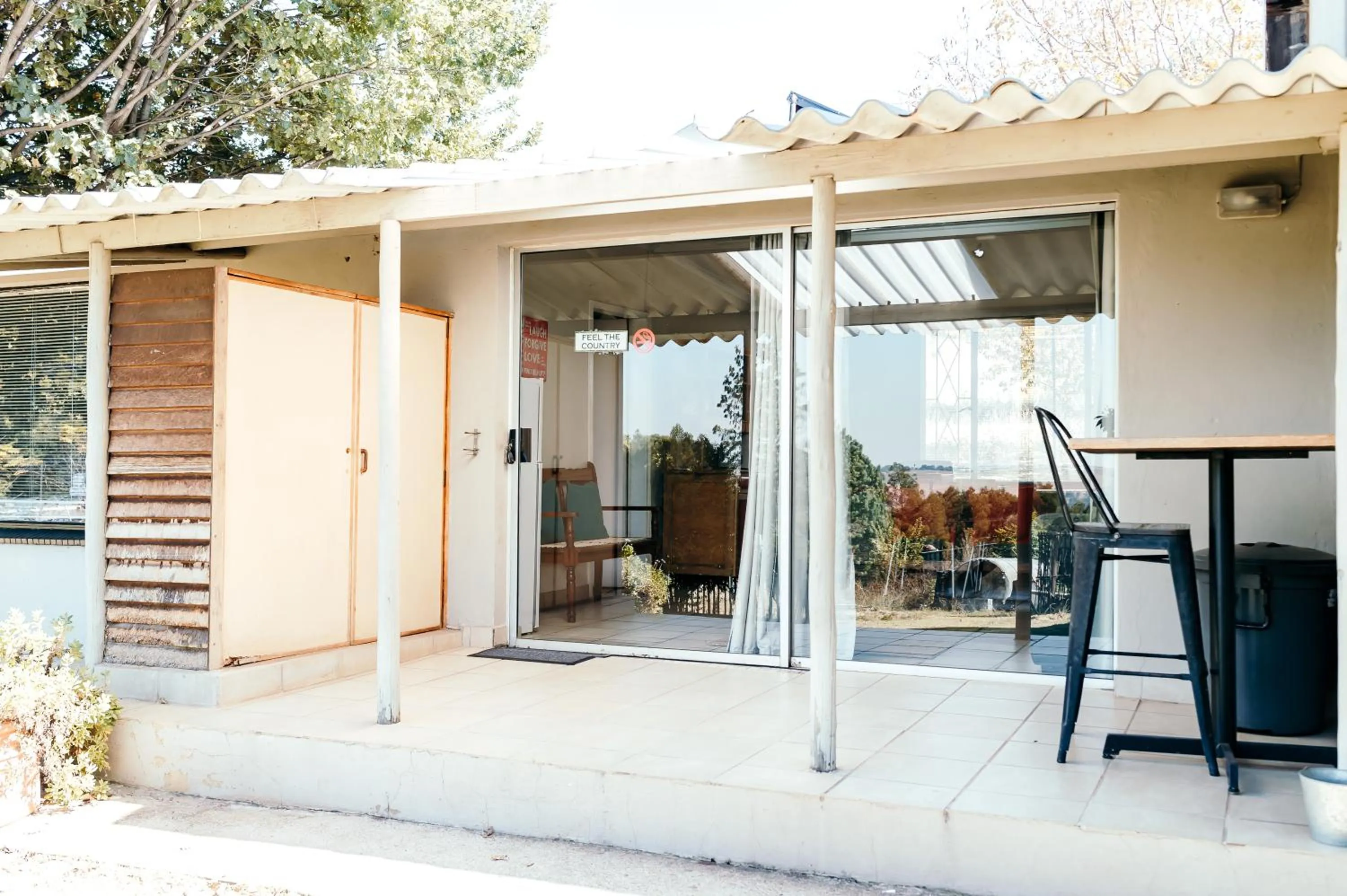Patio in Misty Morn Cottages