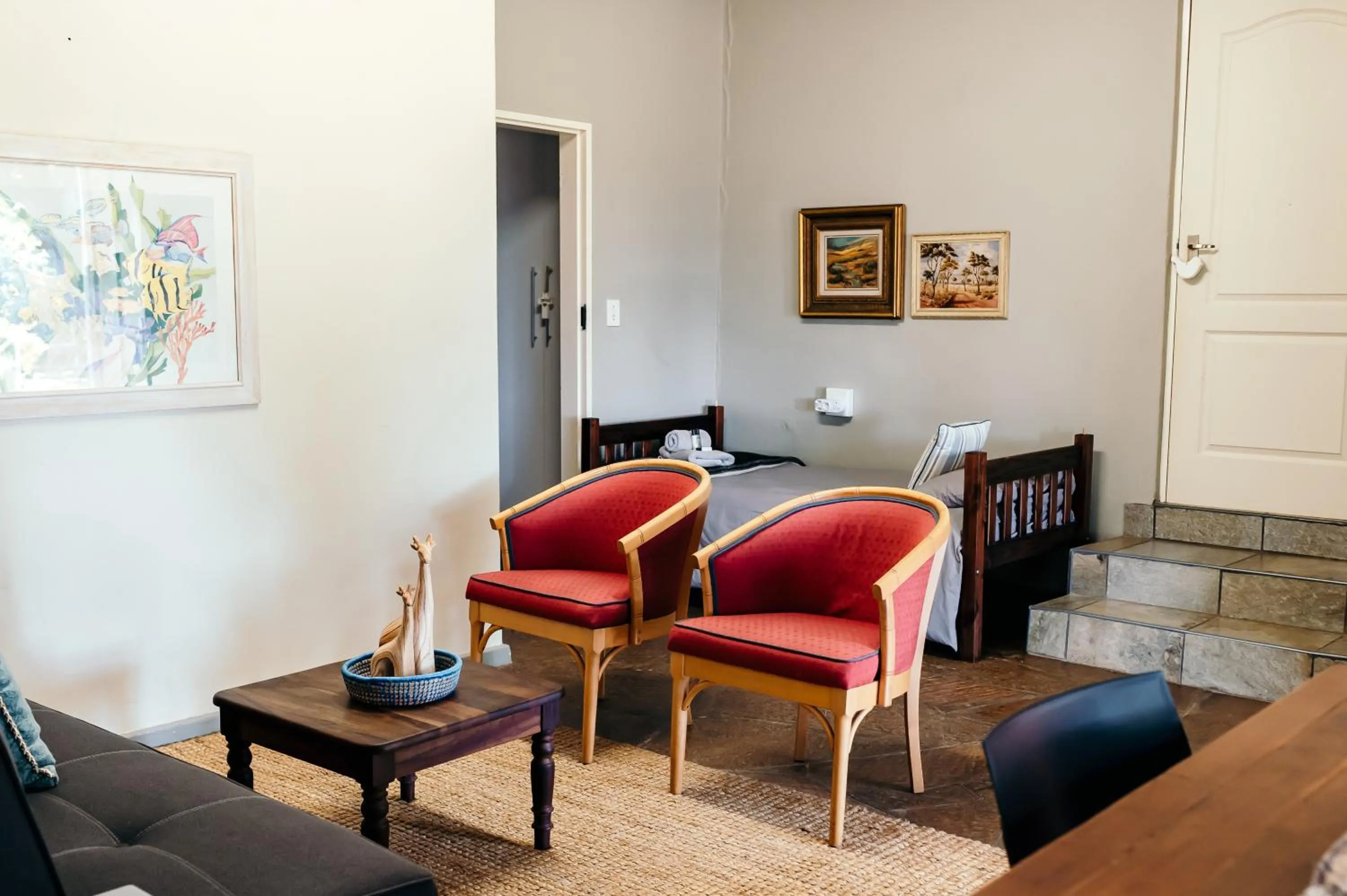 Family in Misty Morn Cottages