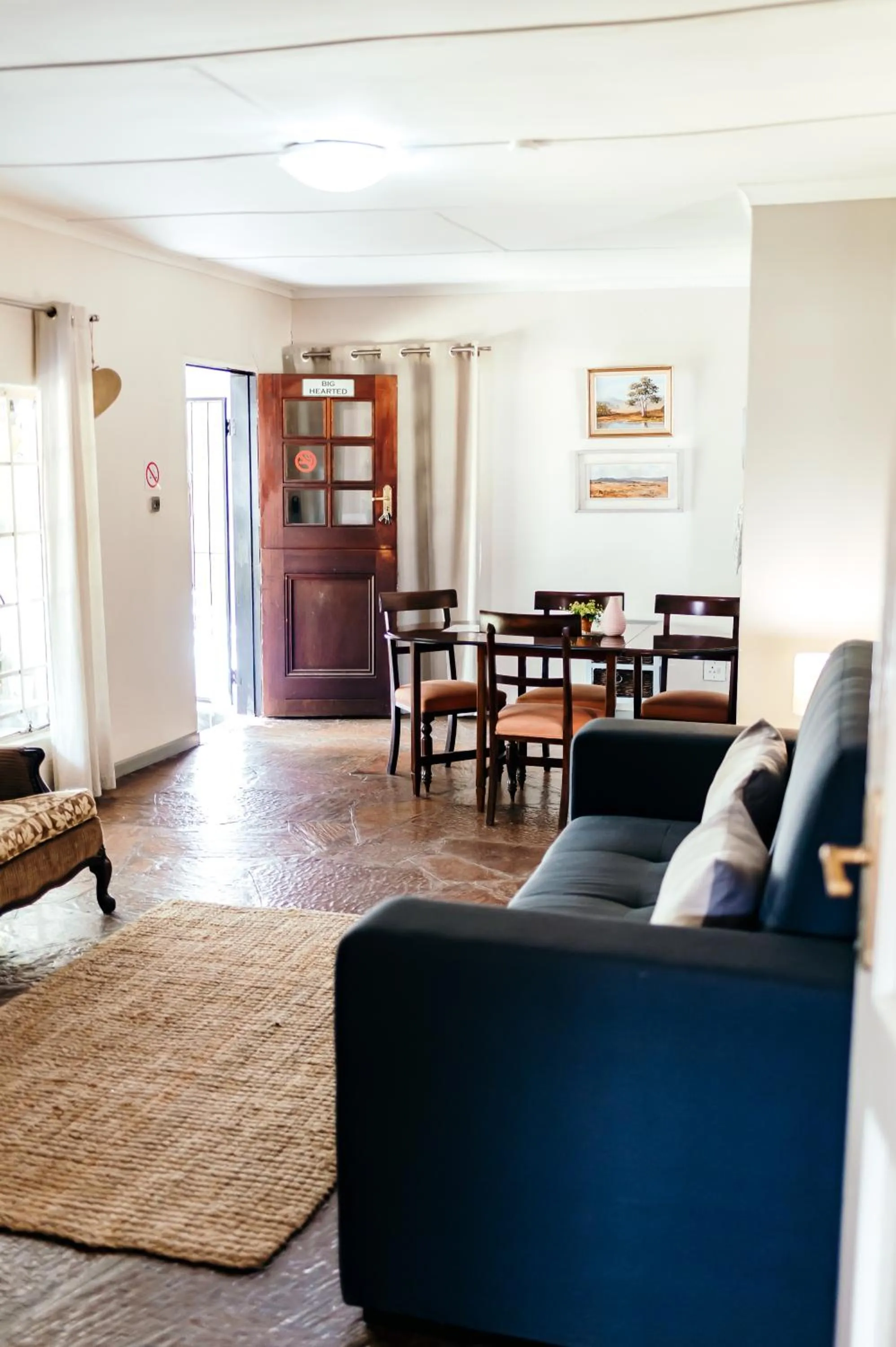 Living room in Misty Morn Cottages